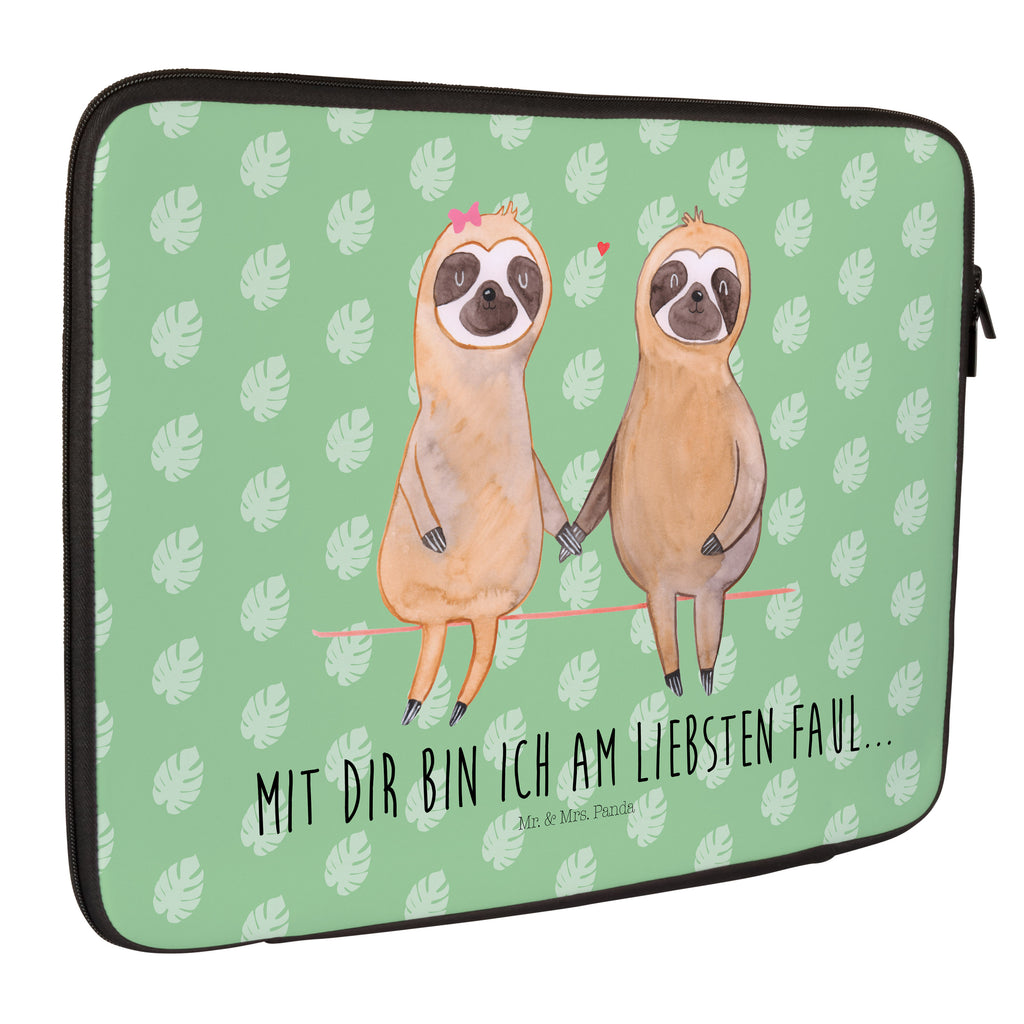 20 x 28 Notebook Tasche  Faultier Pärchen Notebook Tasche, Laptop, Computertasche, Tasche, Faultier, Faultier Geschenk, Faultier Deko, Faultiere, faul, Lieblingstier, Liebe, Liebespaar, Faultierliebe, Faultierpärchen, verliebt, verlobt, gemeinsam, relaxen, Pärchen, Beziehung, Langsamkeit