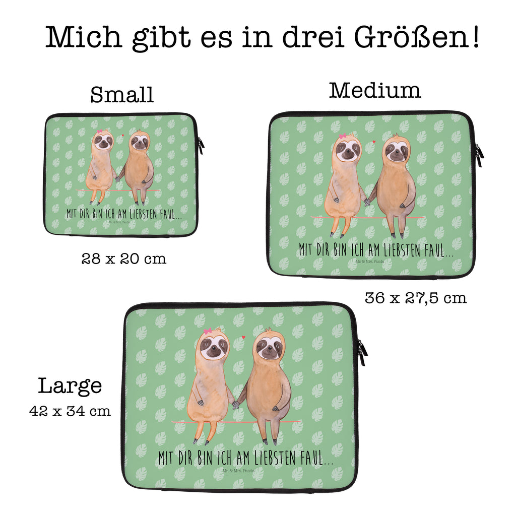 20 x 28 Notebook Tasche  Faultier Pärchen Notebook Tasche, Laptop, Computertasche, Tasche, Faultier, Faultier Geschenk, Faultier Deko, Faultiere, faul, Lieblingstier, Liebe, Liebespaar, Faultierliebe, Faultierpärchen, verliebt, verlobt, gemeinsam, relaxen, Pärchen, Beziehung, Langsamkeit