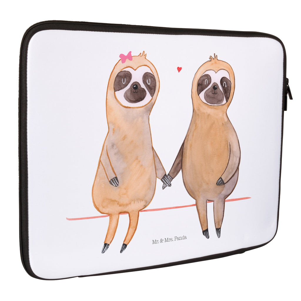20 x 28 Notebook Tasche  Faultier Pärchen Notebook Tasche, Laptop, Computertasche, Tasche, Faultier, Faultier Geschenk, Faultier Deko, Faultiere, faul, Lieblingstier, Liebe, Liebespaar, Faultierliebe, Faultierpärchen, verliebt, verlobt, gemeinsam, relaxen, Pärchen, Beziehung, Langsamkeit