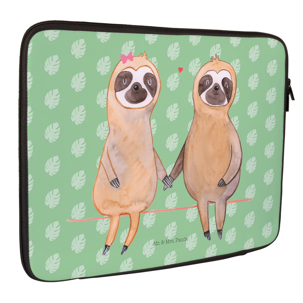 20 x 28 Notebook Tasche  Faultier Pärchen Notebook Tasche, Laptop, Computertasche, Tasche, Faultier, Faultier Geschenk, Faultier Deko, Faultiere, faul, Lieblingstier, Liebe, Liebespaar, Faultierliebe, Faultierpärchen, verliebt, verlobt, gemeinsam, relaxen, Pärchen, Beziehung, Langsamkeit