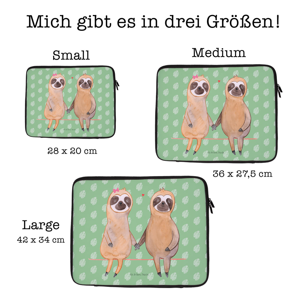 20 x 28 Notebook Tasche  Faultier Pärchen Notebook Tasche, Laptop, Computertasche, Tasche, Faultier, Faultier Geschenk, Faultier Deko, Faultiere, faul, Lieblingstier, Liebe, Liebespaar, Faultierliebe, Faultierpärchen, verliebt, verlobt, gemeinsam, relaxen, Pärchen, Beziehung, Langsamkeit