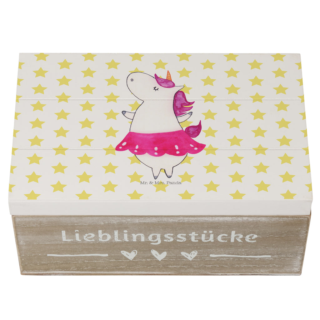 Holzkiste Einhorn Ballerina Holzkiste, Kiste, Schatzkiste, Truhe, Schatulle, XXL, Erinnerungsbox, Erinnerungskiste, Dekokiste, Aufbewahrungsbox, Einhorn, Einhörner, Einhorn Deko, Pegasus, Unicorn, Tanzen, Ballerina, Party, Wohnung, Spaß, Feiern, Geburtstag, Tänzerin, Lebenslust, Lebensfreude