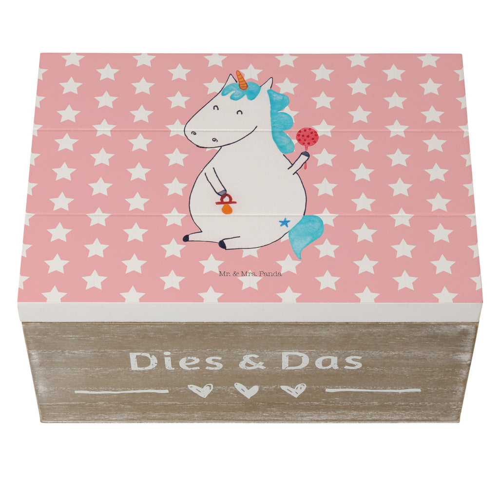 Holzkiste Einhorn Baby Holzkiste, Kiste, Schatzkiste, Truhe, Schatulle, XXL, Erinnerungsbox, Erinnerungskiste, Dekokiste, Aufbewahrungsbox, Einhorn, Einhörner, Einhorn Deko, Pegasus, Unicorn, Mutter, Geburt, Geburtstag, erstes Kind, Baby, Babyglück, Nachwuchs, Eltern, Party, Kind, Schnuller