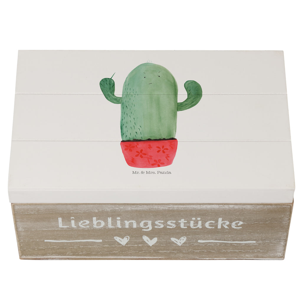 Holzkiste Kaktus wütend Holzkiste, Kiste, Schatzkiste, Truhe, Schatulle, XXL, Erinnerungsbox, Erinnerungskiste, Dekokiste, Aufbewahrungsbox, Kaktus, Kakteen, ärgern, Büro, Schule, Büroalltag, Chefin, Kollege, Kollegin, wütend