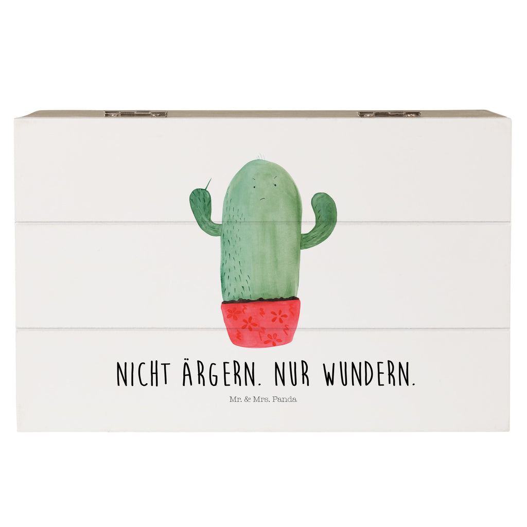 Holzkiste Kaktus wütend Holzkiste, Kiste, Schatzkiste, Truhe, Schatulle, XXL, Erinnerungsbox, Erinnerungskiste, Dekokiste, Aufbewahrungsbox, Kaktus, Kakteen, ärgern, Büro, Schule, Büroalltag, Chefin, Kollege, Kollegin, wütend