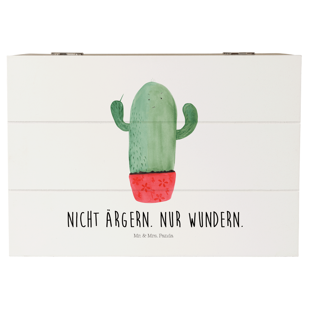 Holzkiste Kaktus wütend Holzkiste, Kiste, Schatzkiste, Truhe, Schatulle, XXL, Erinnerungsbox, Erinnerungskiste, Dekokiste, Aufbewahrungsbox, Kaktus, Kakteen, ärgern, Büro, Schule, Büroalltag, Chefin, Kollege, Kollegin, wütend