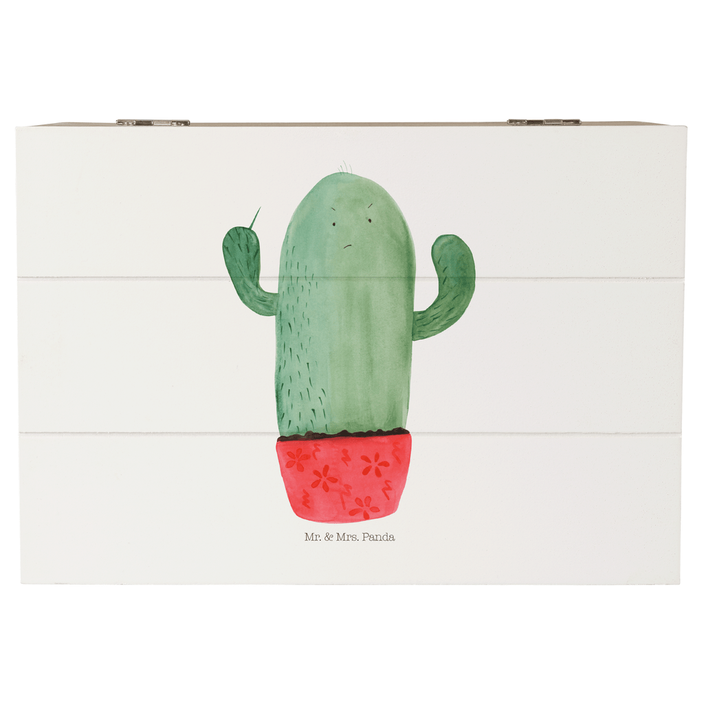 Holzkiste Kaktus wütend Holzkiste, Kiste, Schatzkiste, Truhe, Schatulle, XXL, Erinnerungsbox, Erinnerungskiste, Dekokiste, Aufbewahrungsbox, Kaktus, Kakteen, ärgern, Büro, Schule, Büroalltag, Chefin, Kollege, Kollegin, wütend