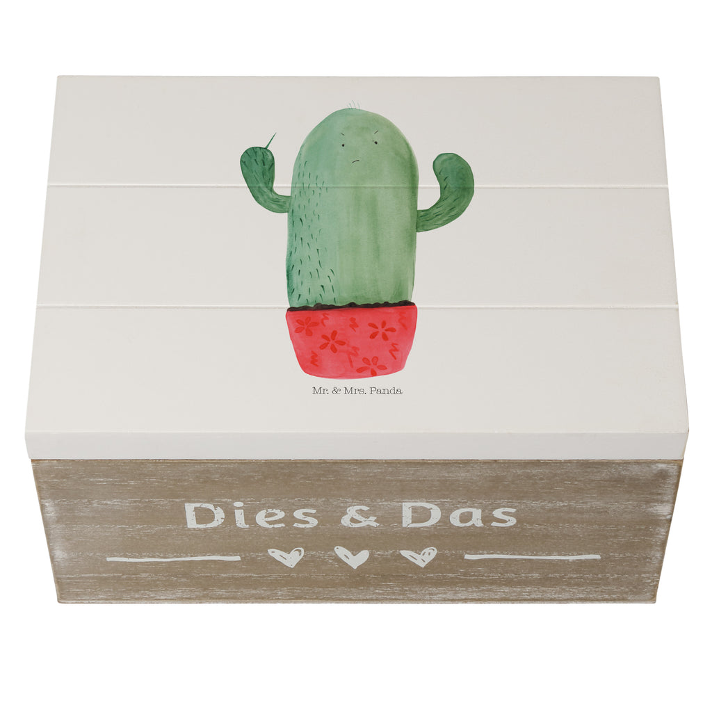 Holzkiste Kaktus wütend Holzkiste, Kiste, Schatzkiste, Truhe, Schatulle, XXL, Erinnerungsbox, Erinnerungskiste, Dekokiste, Aufbewahrungsbox, Kaktus, Kakteen, ärgern, Büro, Schule, Büroalltag, Chefin, Kollege, Kollegin, wütend
