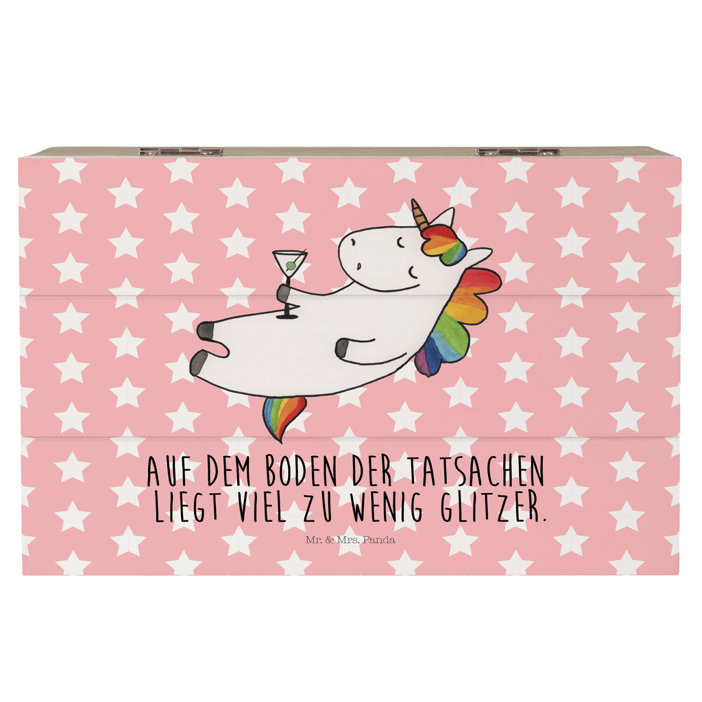 Holzkiste Einhorn Cocktail Holzkiste, Kiste, Schatzkiste, Truhe, Schatulle, XXL, Erinnerungsbox, Erinnerungskiste, Dekokiste, Aufbewahrungsbox, Einhorn, Einhörner, Einhorn Deko, Pegasus, Unicorn, Party, Spaß, Feiern, Caipirinha, Rum, Cuba Libre, Sekt, Freundin, Geburtstag, lustig, witzig, Spruch, Glitzer