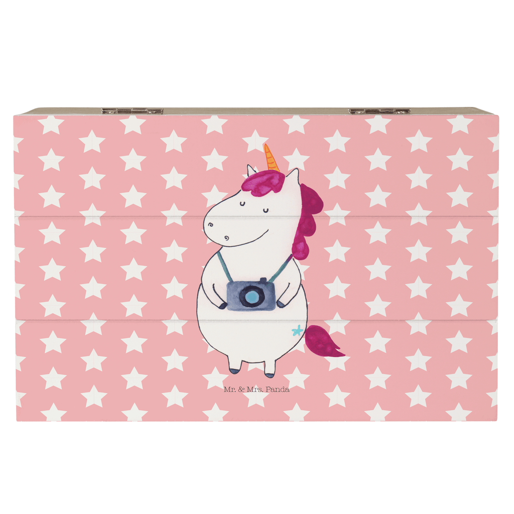 Holzkiste Einhorn Fotograf Holzkiste, Kiste, Schatzkiste, Truhe, Schatulle, XXL, Erinnerungsbox, Erinnerungskiste, Dekokiste, Aufbewahrungsbox, Einhorn, Einhörner, Einhorn Deko, Pegasus, Unicorn, Fotograf, Fotografie, Kamera, Reisen, Weltreise, Weltenbummler, Urlaub, Tourist, Kurztrip, Reise, Städtereise
