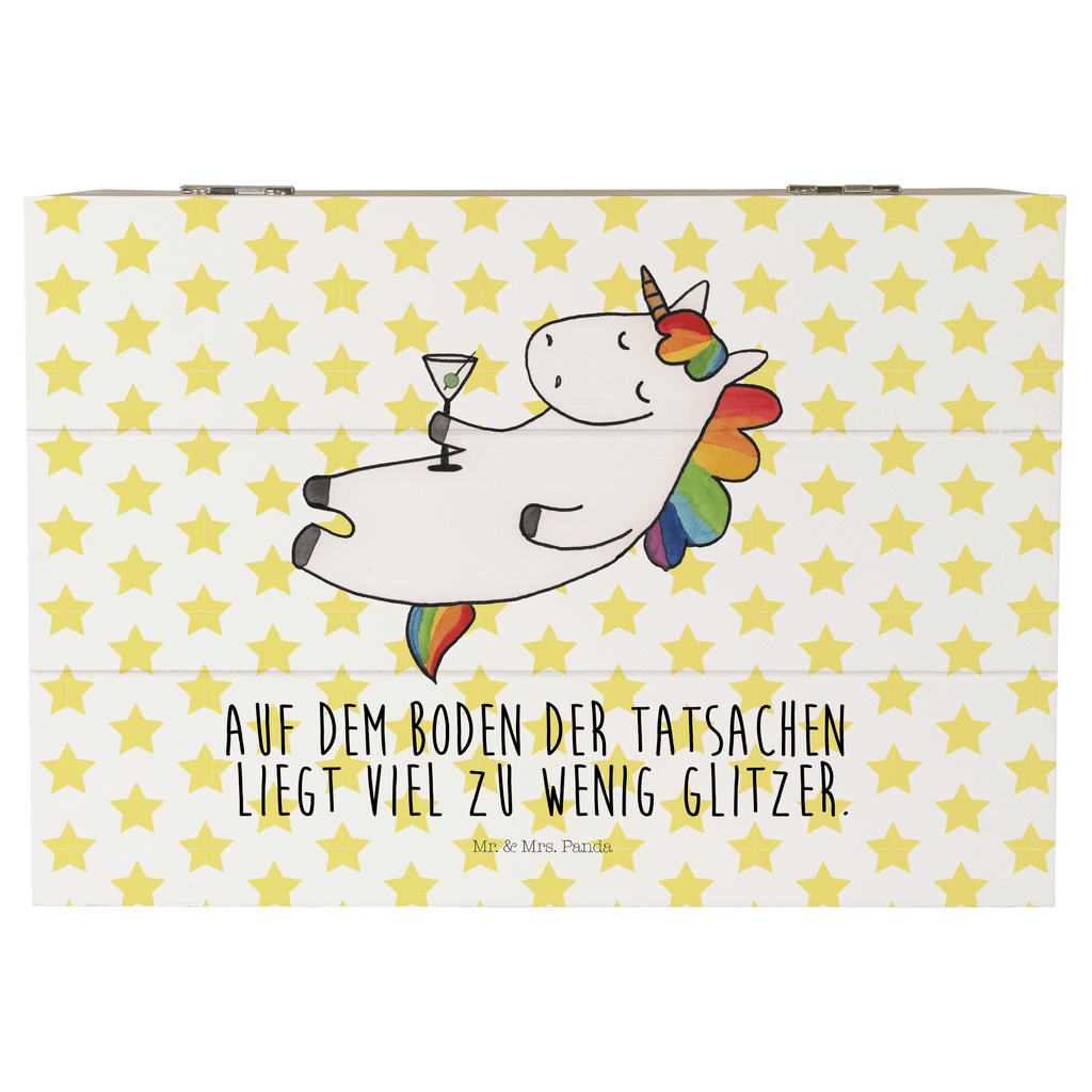 Holzkiste Einhorn Cocktail Holzkiste, Kiste, Schatzkiste, Truhe, Schatulle, XXL, Erinnerungsbox, Erinnerungskiste, Dekokiste, Aufbewahrungsbox, Einhorn, Einhörner, Einhorn Deko, Pegasus, Unicorn, Party, Spaß, Feiern, Caipirinha, Rum, Cuba Libre, Sekt, Freundin, Geburtstag, lustig, witzig, Spruch, Glitzer