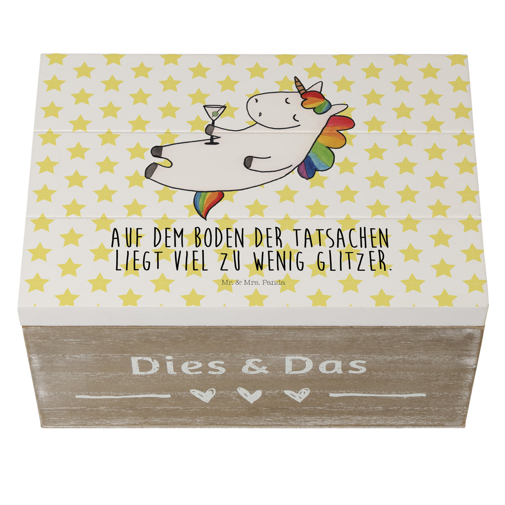 Holzkiste Einhorn Cocktail Holzkiste, Kiste, Schatzkiste, Truhe, Schatulle, XXL, Erinnerungsbox, Erinnerungskiste, Dekokiste, Aufbewahrungsbox, Einhorn, Einhörner, Einhorn Deko, Pegasus, Unicorn, Party, Spaß, Feiern, Caipirinha, Rum, Cuba Libre, Sekt, Freundin, Geburtstag, lustig, witzig, Spruch, Glitzer