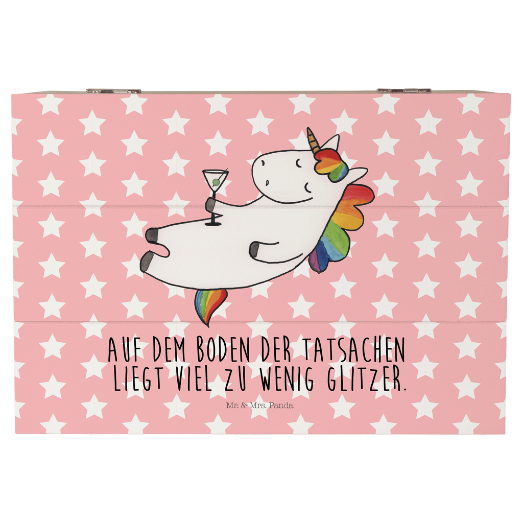 Holzkiste Einhorn Cocktail Holzkiste, Kiste, Schatzkiste, Truhe, Schatulle, XXL, Erinnerungsbox, Erinnerungskiste, Dekokiste, Aufbewahrungsbox, Einhorn, Einhörner, Einhorn Deko, Pegasus, Unicorn, Party, Spaß, Feiern, Caipirinha, Rum, Cuba Libre, Sekt, Freundin, Geburtstag, lustig, witzig, Spruch, Glitzer