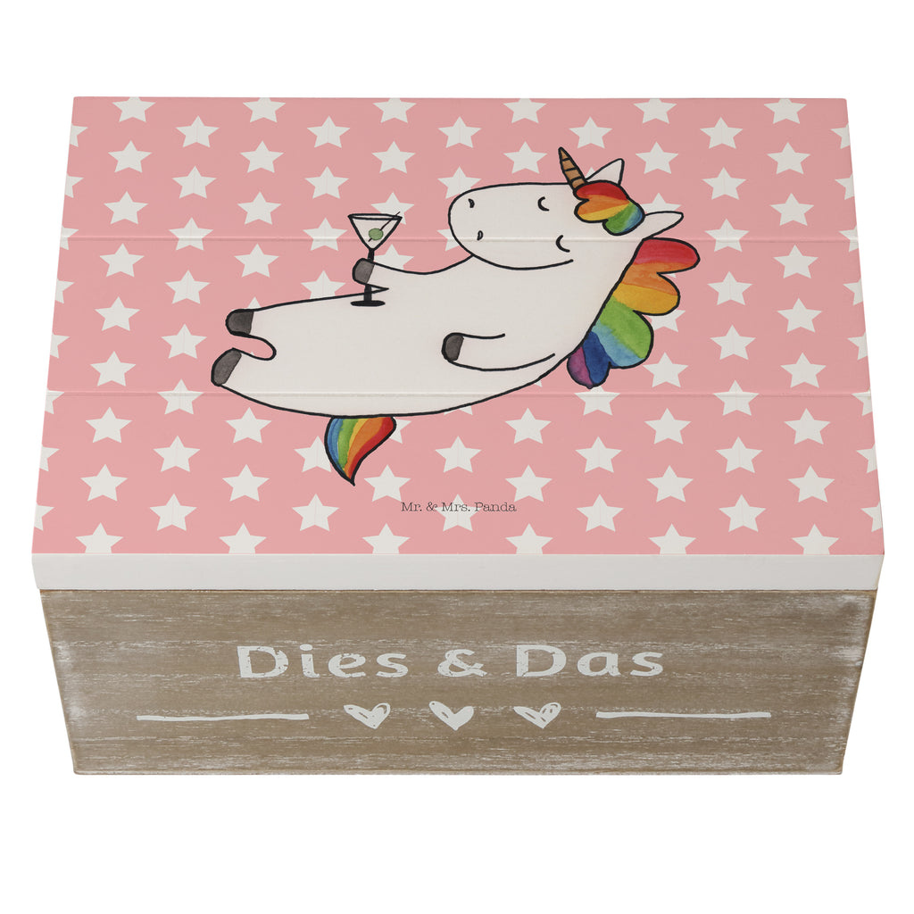 Holzkiste Einhorn Cocktail Holzkiste, Kiste, Schatzkiste, Truhe, Schatulle, XXL, Erinnerungsbox, Erinnerungskiste, Dekokiste, Aufbewahrungsbox, Einhorn, Einhörner, Einhorn Deko, Pegasus, Unicorn, Party, Spaß, Feiern, Caipirinha, Rum, Cuba Libre, Sekt, Freundin, Geburtstag, lustig, witzig, Spruch, Glitzer