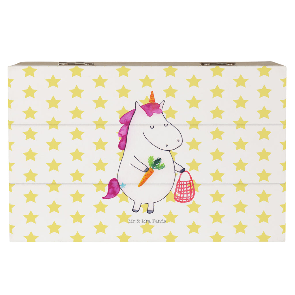 Holzkiste Einhorn Gemüse Holzkiste, Kiste, Schatzkiste, Truhe, Schatulle, XXL, Erinnerungsbox, Erinnerungskiste, Dekokiste, Aufbewahrungsbox, Einhorn, Einhörner, Einhorn Deko, Pegasus, Unicorn, Biomarkt, Bio, Gemüse, Wochenmarkt