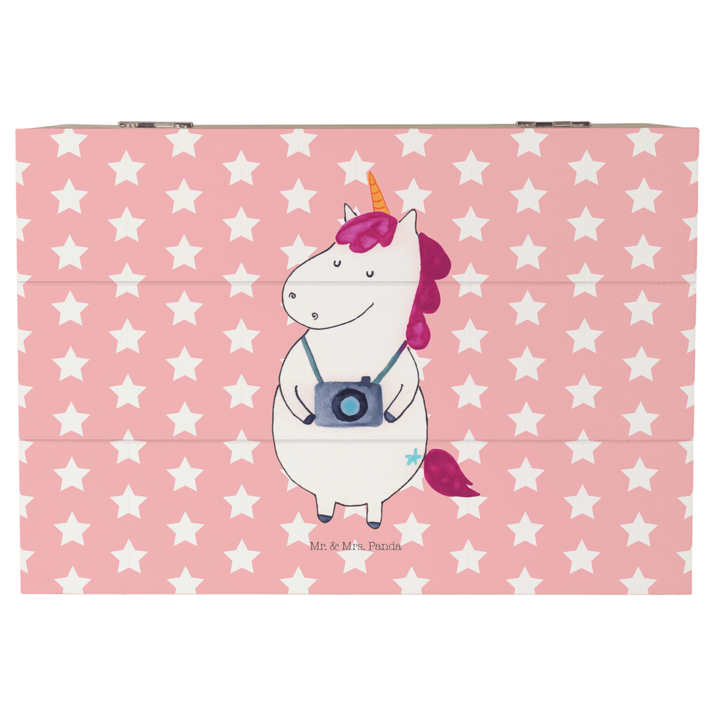Holzkiste Einhorn Fotograf Holzkiste, Kiste, Schatzkiste, Truhe, Schatulle, XXL, Erinnerungsbox, Erinnerungskiste, Dekokiste, Aufbewahrungsbox, Einhorn, Einhörner, Einhorn Deko, Pegasus, Unicorn, Fotograf, Fotografie, Kamera, Reisen, Weltreise, Weltenbummler, Urlaub, Tourist, Kurztrip, Reise, Städtereise