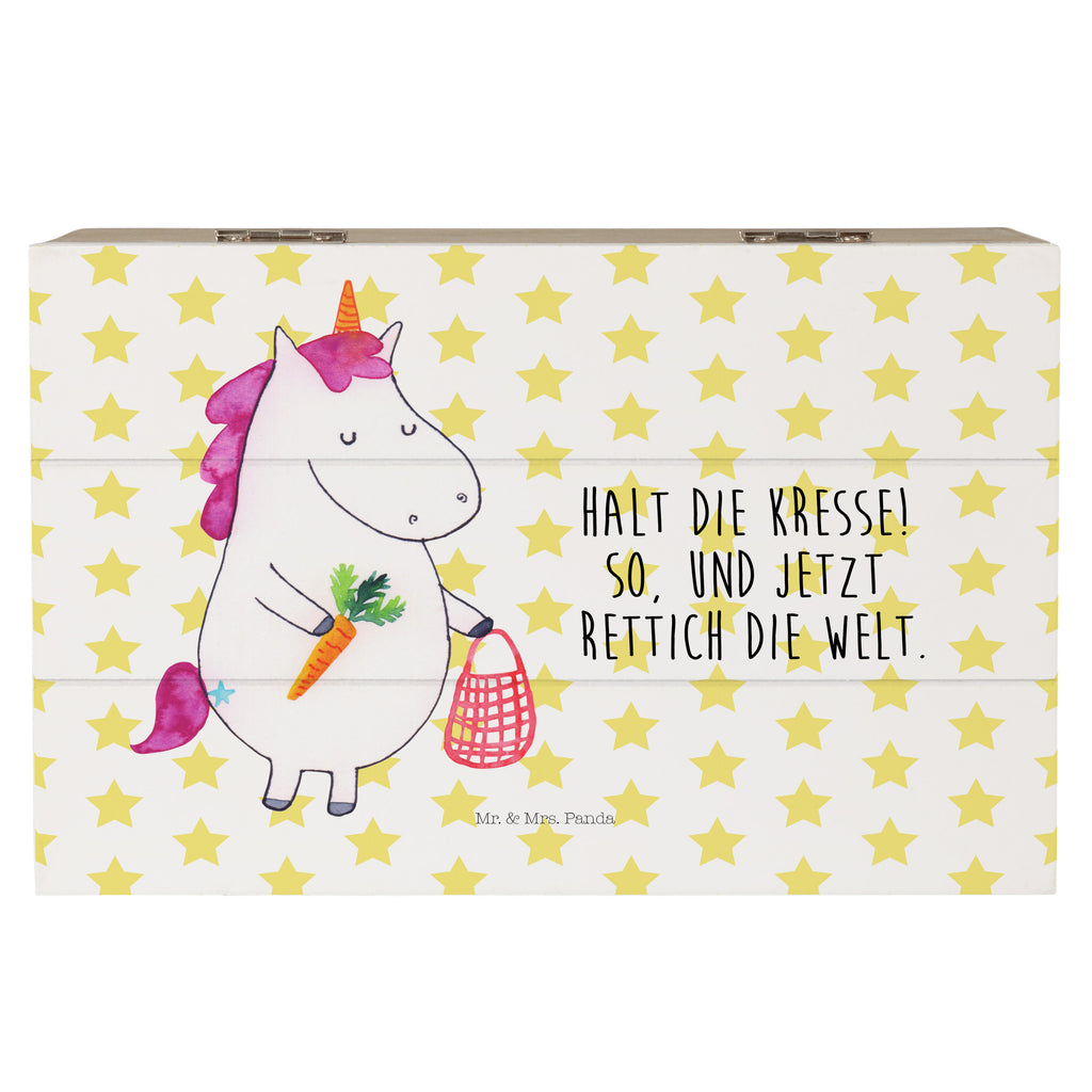 Holzkiste Einhorn Gemüse Holzkiste, Kiste, Schatzkiste, Truhe, Schatulle, XXL, Erinnerungsbox, Erinnerungskiste, Dekokiste, Aufbewahrungsbox, Einhorn, Einhörner, Einhorn Deko, Pegasus, Unicorn, Biomarkt, Bio, Gemüse, Wochenmarkt