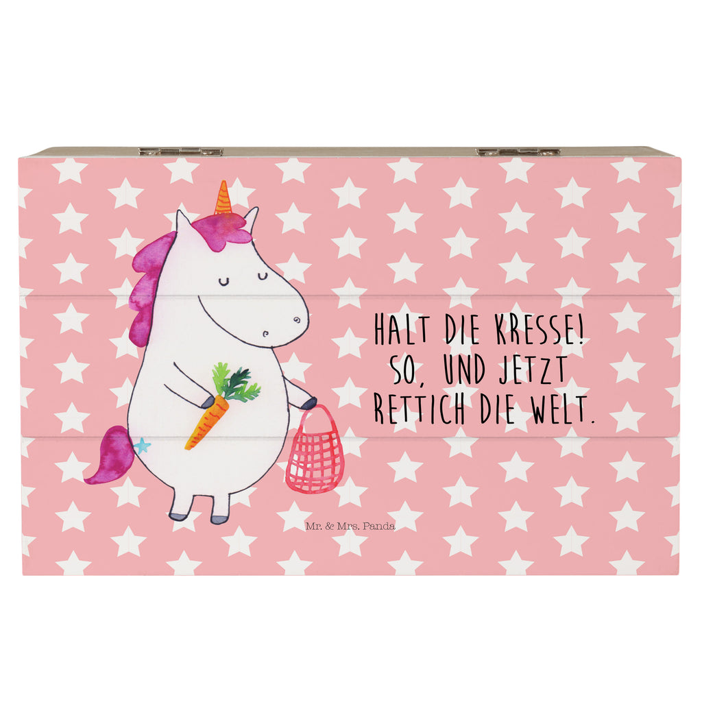 Holzkiste Einhorn Gemüse Holzkiste, Kiste, Schatzkiste, Truhe, Schatulle, XXL, Erinnerungsbox, Erinnerungskiste, Dekokiste, Aufbewahrungsbox, Einhorn, Einhörner, Einhorn Deko, Pegasus, Unicorn, Biomarkt, Bio, Gemüse, Wochenmarkt
