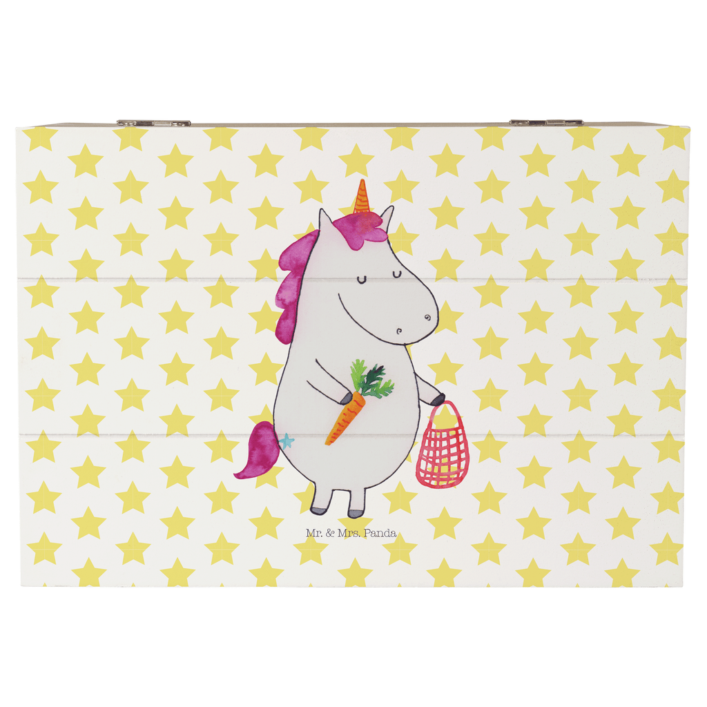 Holzkiste Einhorn Gemüse Holzkiste, Kiste, Schatzkiste, Truhe, Schatulle, XXL, Erinnerungsbox, Erinnerungskiste, Dekokiste, Aufbewahrungsbox, Einhorn, Einhörner, Einhorn Deko, Pegasus, Unicorn, Biomarkt, Bio, Gemüse, Wochenmarkt
