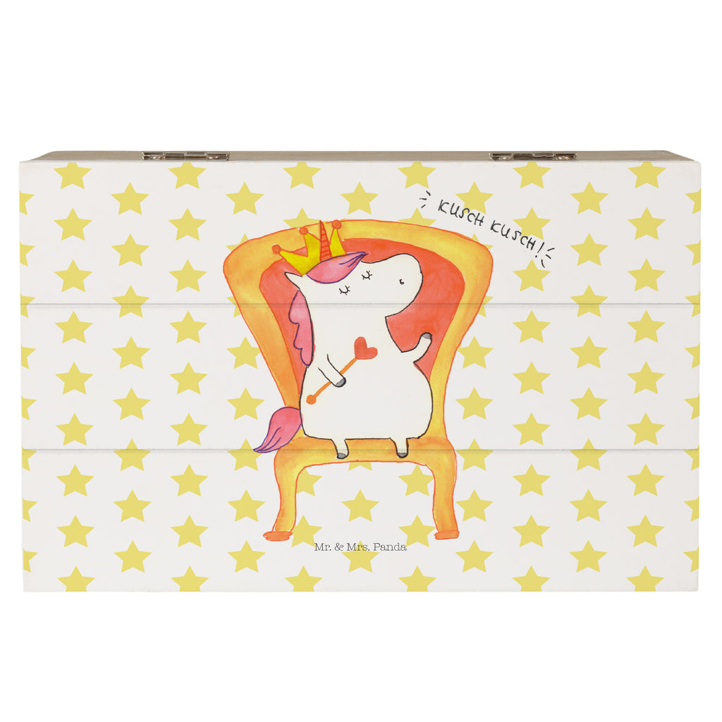 Holzkiste Einhorn König Holzkiste, Kiste, Schatzkiste, Truhe, Schatulle, XXL, Erinnerungsbox, Erinnerungskiste, Dekokiste, Aufbewahrungsbox, Einhorn, Einhörner, Einhorn Deko, Pegasus, Unicorn, König, Präsident, Bundeskanzler, Herrscher, Kaiser, Prinzessin, Krone