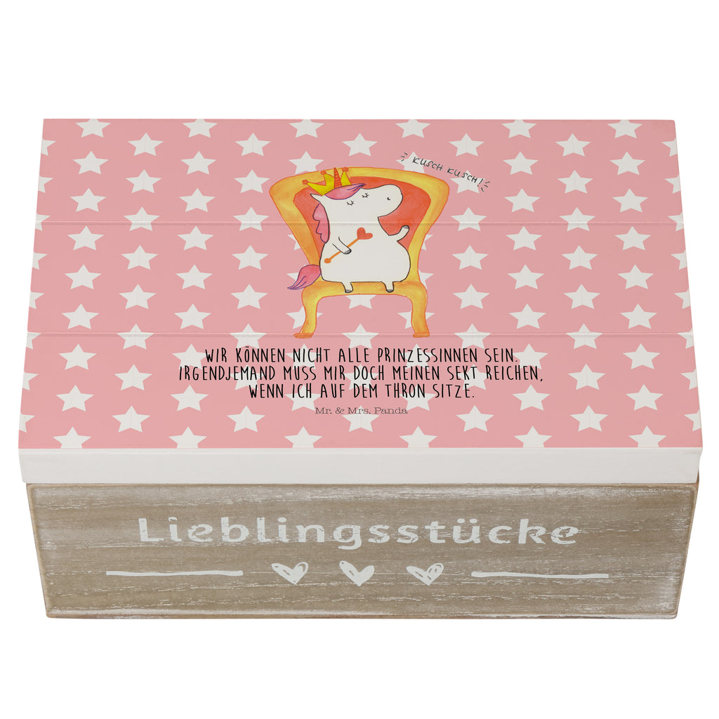 Holzkiste Einhorn König Holzkiste, Kiste, Schatzkiste, Truhe, Schatulle, XXL, Erinnerungsbox, Erinnerungskiste, Dekokiste, Aufbewahrungsbox, Einhorn, Einhörner, Einhorn Deko, Pegasus, Unicorn, König, Präsident, Bundeskanzler, Herrscher, Kaiser, Prinzessin, Krone