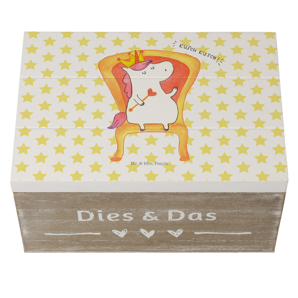 Holzkiste Einhorn König Holzkiste, Kiste, Schatzkiste, Truhe, Schatulle, XXL, Erinnerungsbox, Erinnerungskiste, Dekokiste, Aufbewahrungsbox, Einhorn, Einhörner, Einhorn Deko, Pegasus, Unicorn, König, Präsident, Bundeskanzler, Herrscher, Kaiser, Prinzessin, Krone