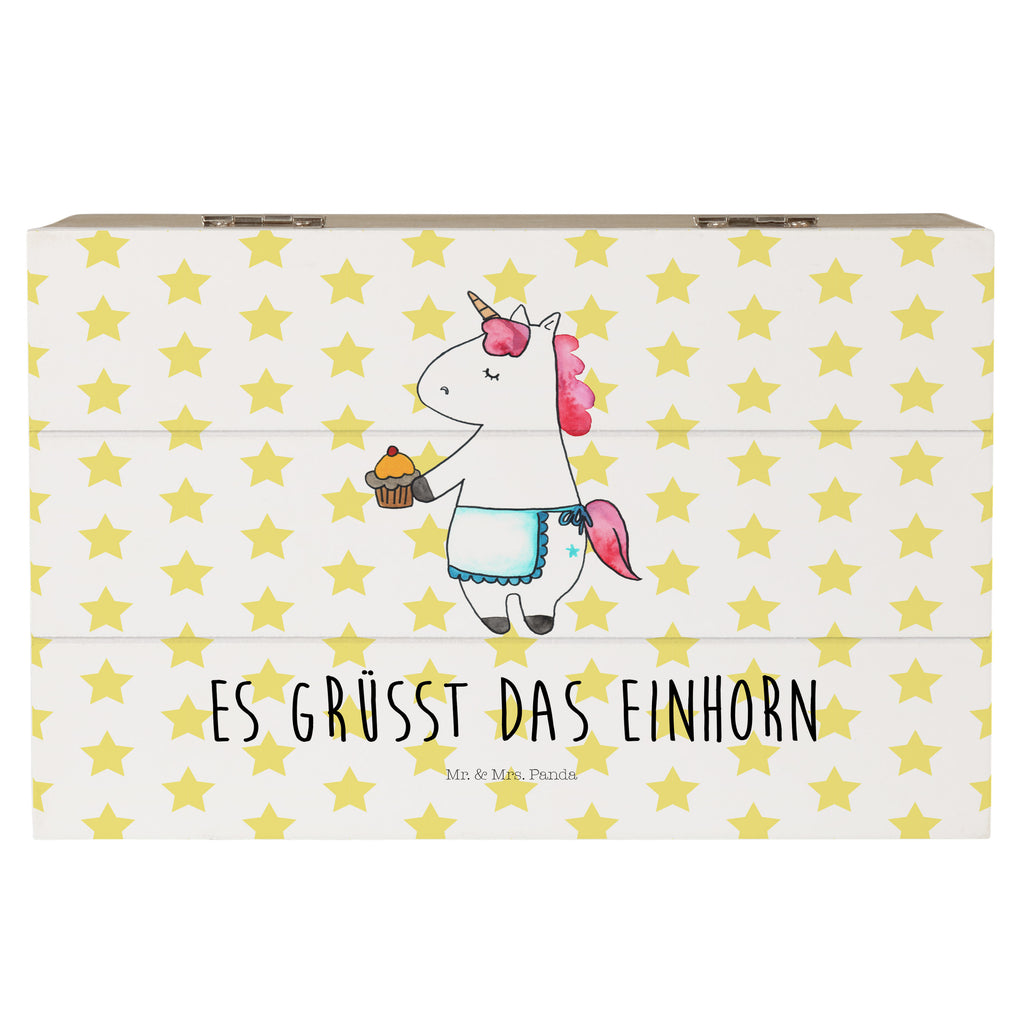 Holzkiste Einhorn Muffin Holzkiste, Kiste, Schatzkiste, Truhe, Schatulle, XXL, Erinnerungsbox, Erinnerungskiste, Dekokiste, Aufbewahrungsbox, Einhorn, Einhörner, Einhorn Deko, Pegasus, Unicorn, Geburtstag, Backen, Muffin, Kekse, Geburtstagsgrüße, Glückwünsche, Liebesgrüße, Grüße