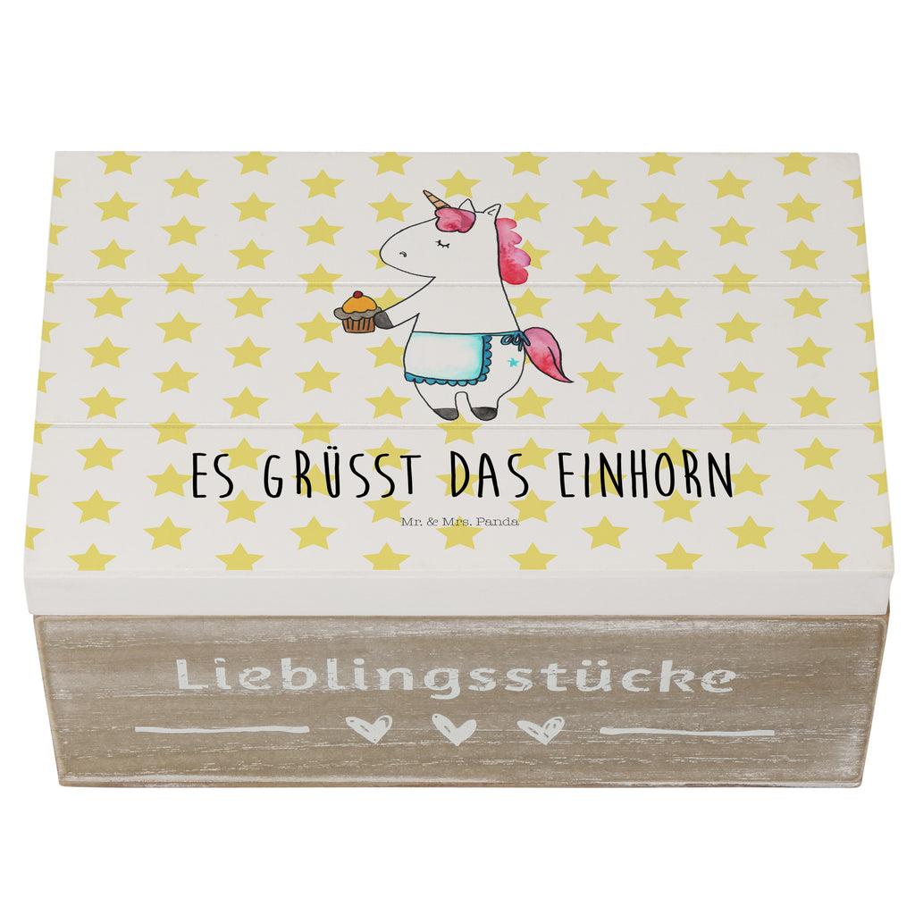 Holzkiste Einhorn Muffin Holzkiste, Kiste, Schatzkiste, Truhe, Schatulle, XXL, Erinnerungsbox, Erinnerungskiste, Dekokiste, Aufbewahrungsbox, Einhorn, Einhörner, Einhorn Deko, Pegasus, Unicorn, Geburtstag, Backen, Muffin, Kekse, Geburtstagsgrüße, Glückwünsche, Liebesgrüße, Grüße