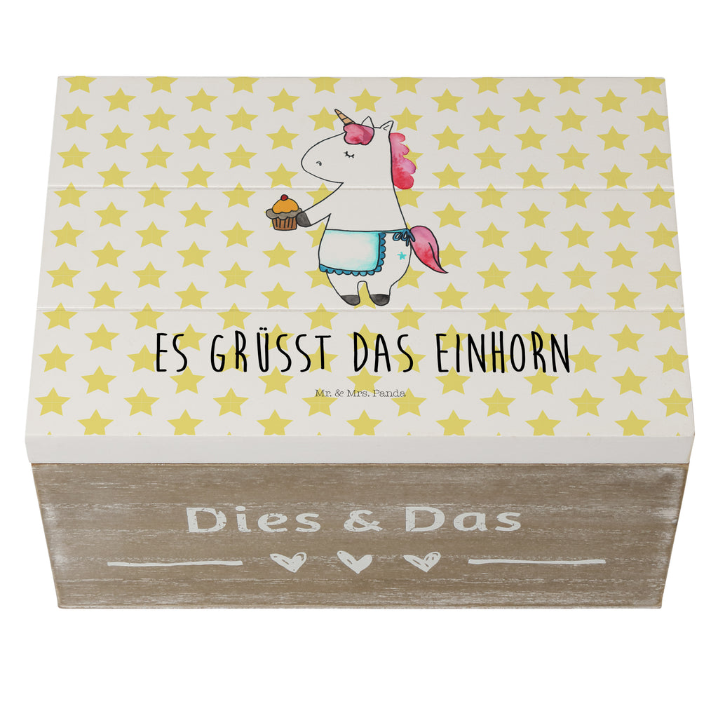 Holzkiste Einhorn Muffin Holzkiste, Kiste, Schatzkiste, Truhe, Schatulle, XXL, Erinnerungsbox, Erinnerungskiste, Dekokiste, Aufbewahrungsbox, Einhorn, Einhörner, Einhorn Deko, Pegasus, Unicorn, Geburtstag, Backen, Muffin, Kekse, Geburtstagsgrüße, Glückwünsche, Liebesgrüße, Grüße