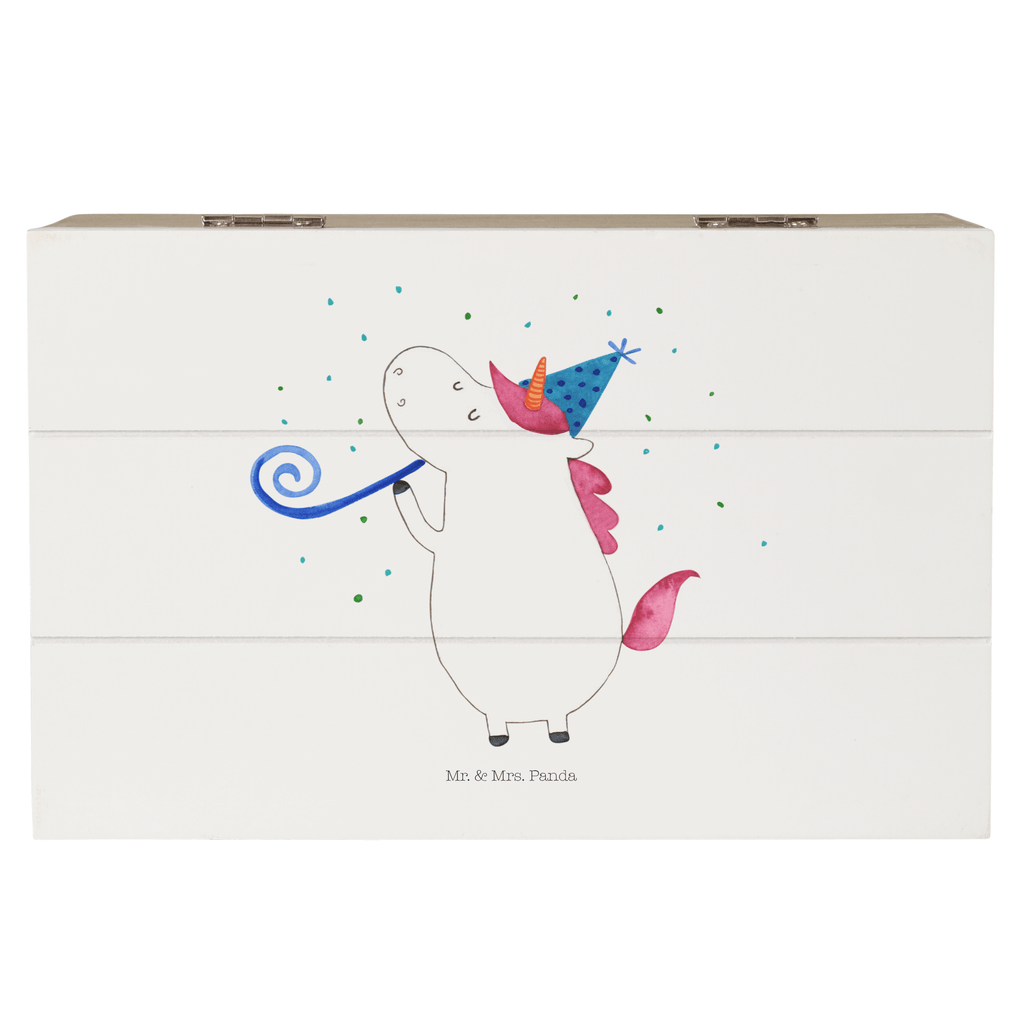 Holzkiste Einhorn Party Holzkiste, Kiste, Schatzkiste, Truhe, Schatulle, XXL, Erinnerungsbox, Erinnerungskiste, Dekokiste, Aufbewahrungsbox, Einhorn, Einhörner, Einhorn Deko, Pegasus, Unicorn, Glitzer, Konfetti, Party, Geburtstag, Feier, Fest, Alkohol, Disco, Club