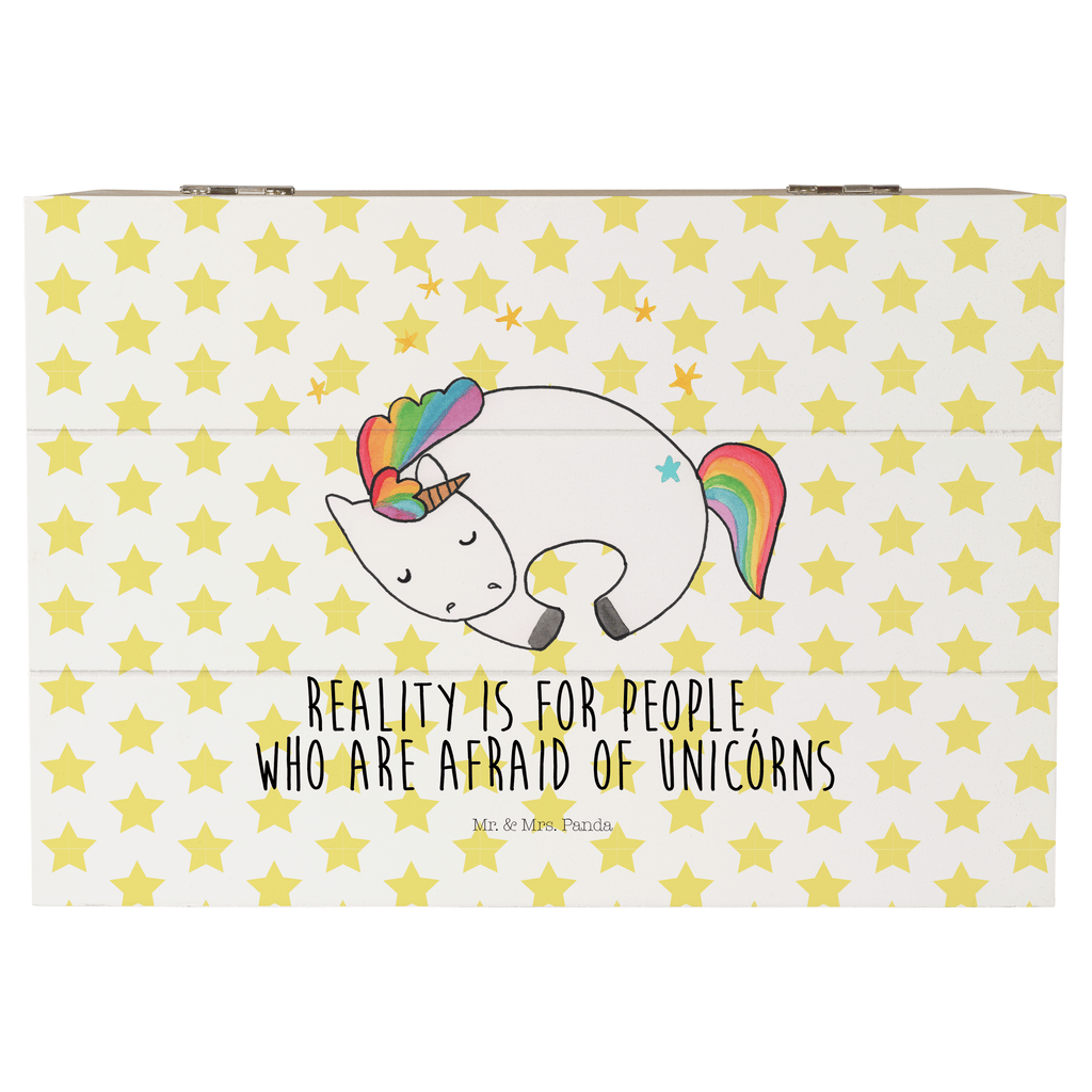 Holzkiste Einhorn Nacht Holzkiste, Kiste, Schatzkiste, Truhe, Schatulle, XXL, Erinnerungsbox, Erinnerungskiste, Dekokiste, Aufbewahrungsbox, Einhorn, Einhörner, Einhorn Deko, Pegasus, Unicorn, Träume, Traum, unicorn, Realität, Menschen, Geschenk, Ruhe, Freundin
