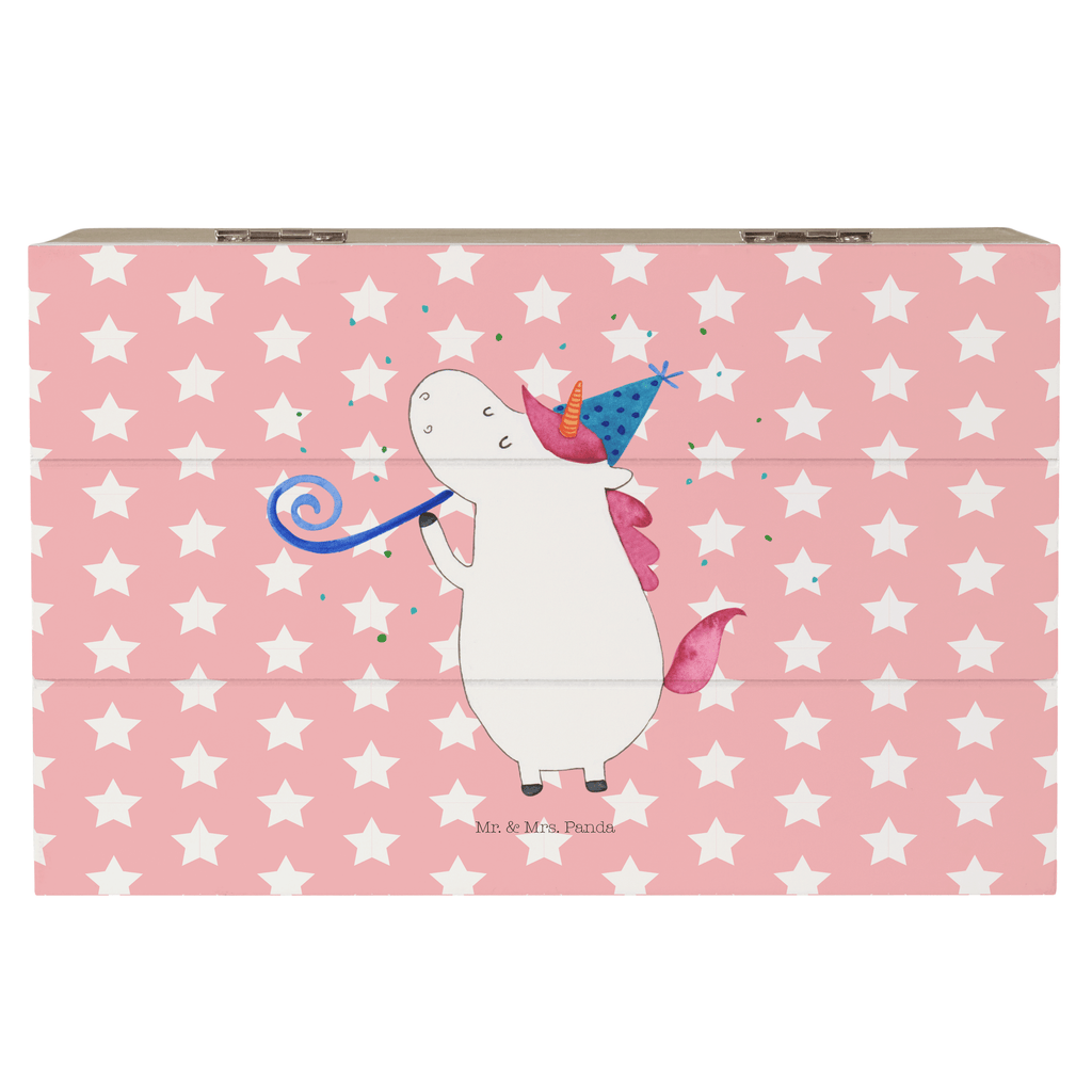 Holzkiste Einhorn Party Holzkiste, Kiste, Schatzkiste, Truhe, Schatulle, XXL, Erinnerungsbox, Erinnerungskiste, Dekokiste, Aufbewahrungsbox, Einhorn, Einhörner, Einhorn Deko, Pegasus, Unicorn, Glitzer, Konfetti, Party, Geburtstag, Feier, Fest, Alkohol, Disco, Club