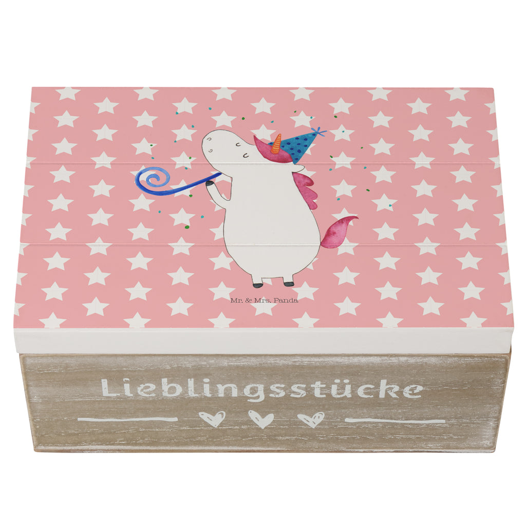 Holzkiste Einhorn Party Holzkiste, Kiste, Schatzkiste, Truhe, Schatulle, XXL, Erinnerungsbox, Erinnerungskiste, Dekokiste, Aufbewahrungsbox, Einhorn, Einhörner, Einhorn Deko, Pegasus, Unicorn, Glitzer, Konfetti, Party, Geburtstag, Feier, Fest, Alkohol, Disco, Club