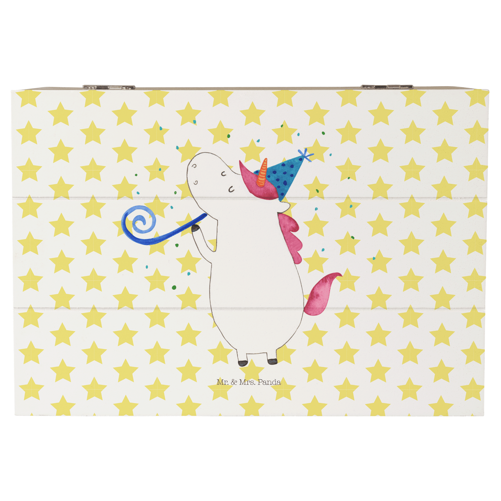 Holzkiste Einhorn Party Holzkiste, Kiste, Schatzkiste, Truhe, Schatulle, XXL, Erinnerungsbox, Erinnerungskiste, Dekokiste, Aufbewahrungsbox, Einhorn, Einhörner, Einhorn Deko, Pegasus, Unicorn, Glitzer, Konfetti, Party, Geburtstag, Feier, Fest, Alkohol, Disco, Club