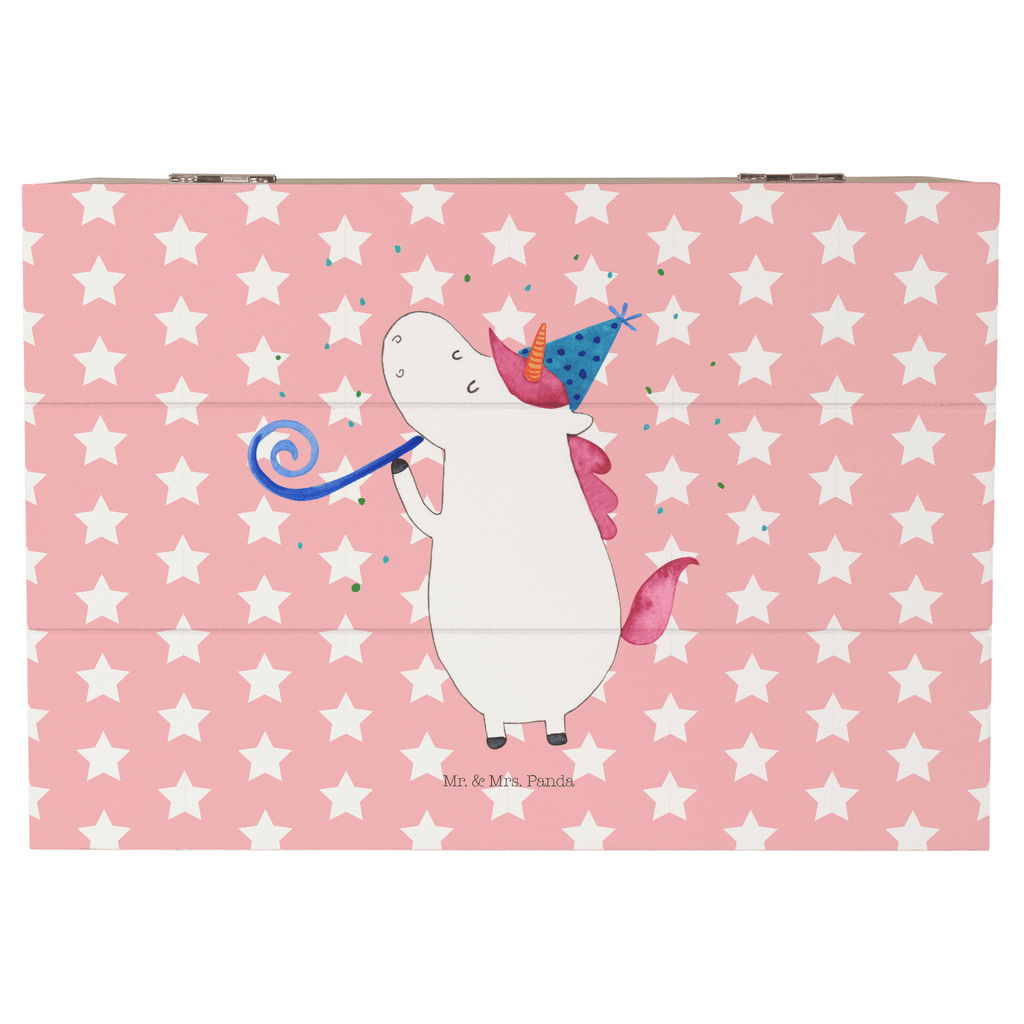 Holzkiste Einhorn Party Holzkiste, Kiste, Schatzkiste, Truhe, Schatulle, XXL, Erinnerungsbox, Erinnerungskiste, Dekokiste, Aufbewahrungsbox, Einhorn, Einhörner, Einhorn Deko, Pegasus, Unicorn, Glitzer, Konfetti, Party, Geburtstag, Feier, Fest, Alkohol, Disco, Club