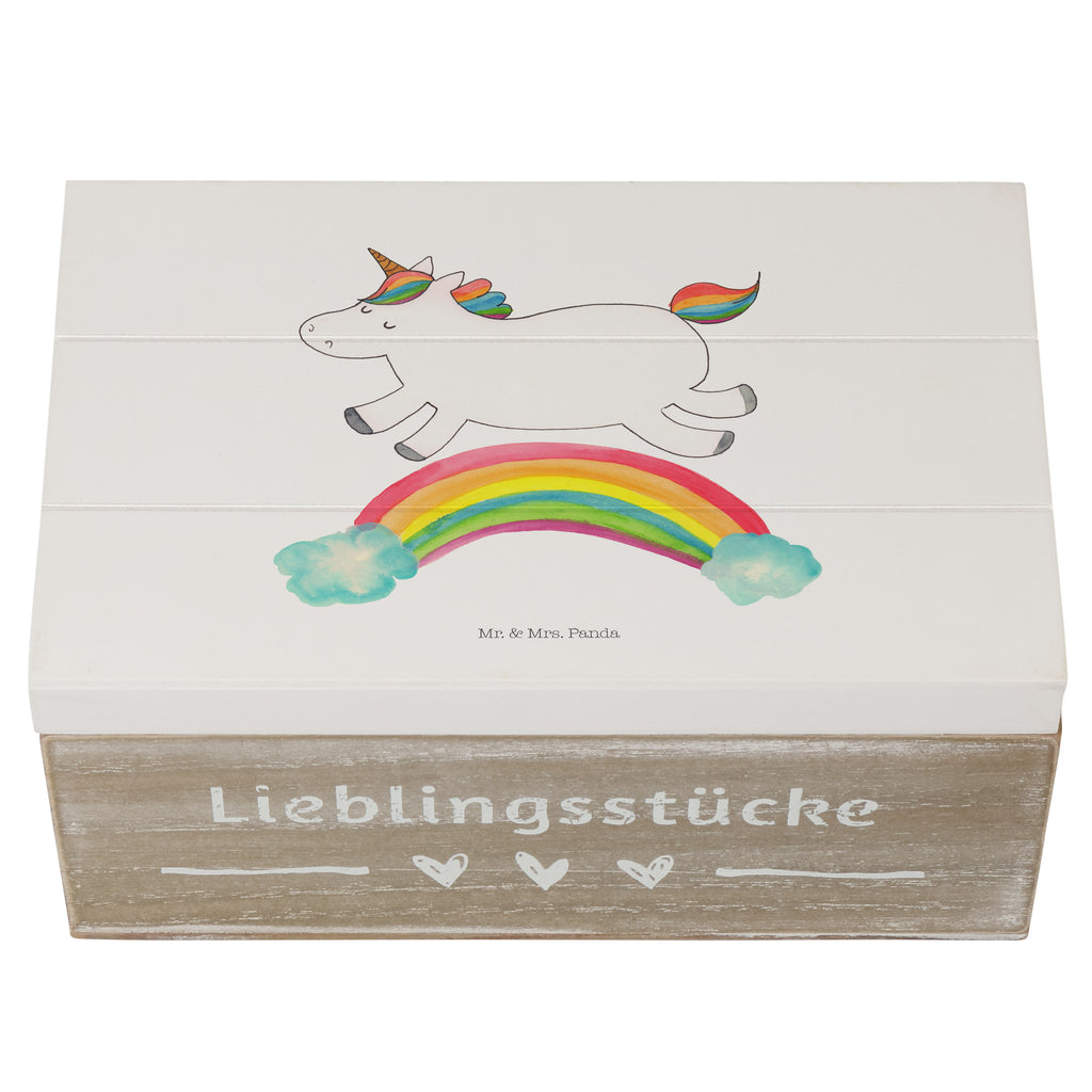 Holzkiste Einhorn Regenbogen Holzkiste, Kiste, Schatzkiste, Truhe, Schatulle, XXL, Erinnerungsbox, Erinnerungskiste, Dekokiste, Aufbewahrungsbox, Einhorn, Einhörner, Einhorn Deko, Pegasus, Unicorn, Regenbogen, Glitzer, Einhornpower, Erwachsenwerden, Einhornautobahn