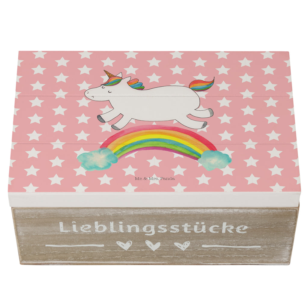 Holzkiste Einhorn Regenbogen Holzkiste, Kiste, Schatzkiste, Truhe, Schatulle, XXL, Erinnerungsbox, Erinnerungskiste, Dekokiste, Aufbewahrungsbox, Einhorn, Einhörner, Einhorn Deko, Pegasus, Unicorn, Regenbogen, Glitzer, Einhornpower, Erwachsenwerden, Einhornautobahn