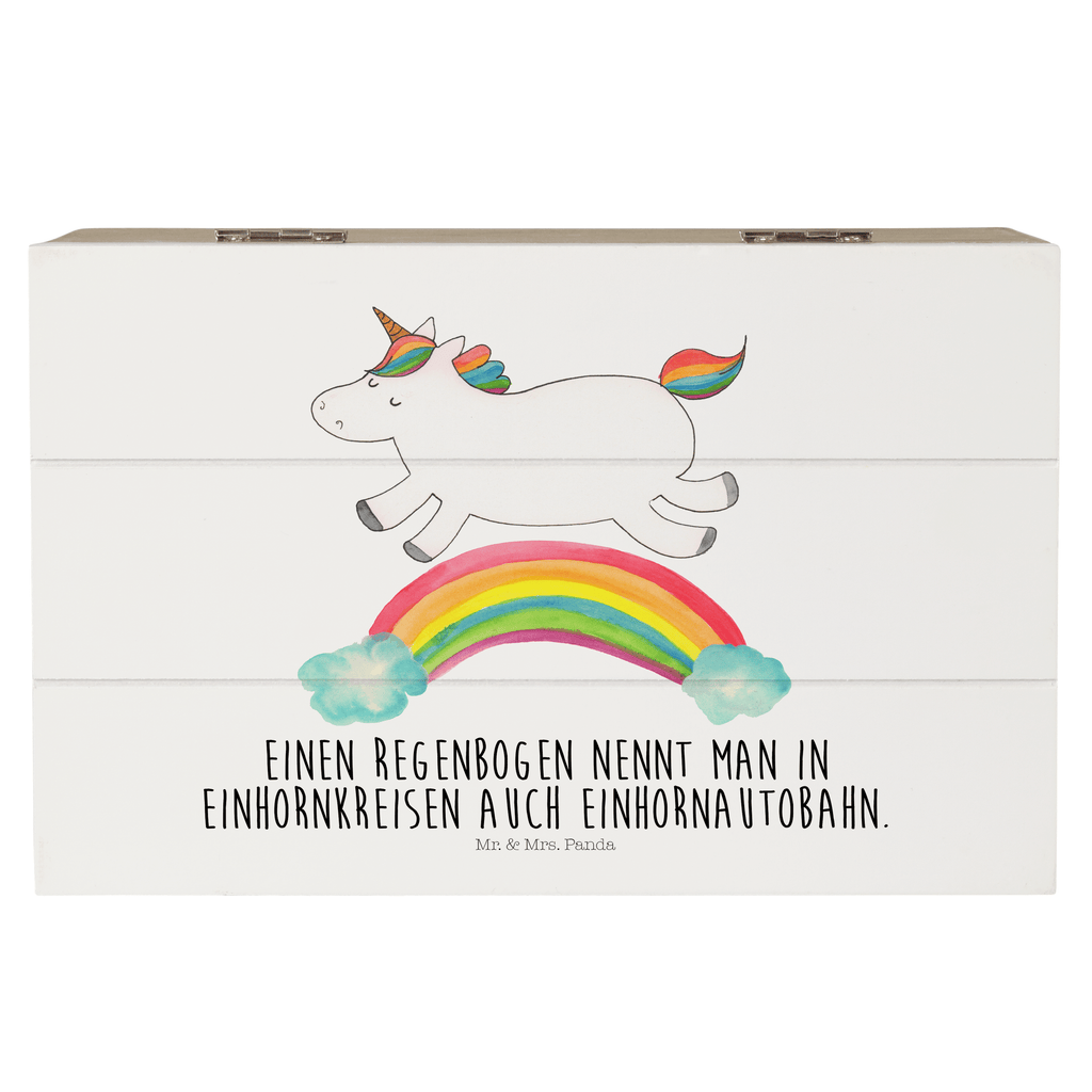 Holzkiste Einhorn Regenbogen Holzkiste, Kiste, Schatzkiste, Truhe, Schatulle, XXL, Erinnerungsbox, Erinnerungskiste, Dekokiste, Aufbewahrungsbox, Einhorn, Einhörner, Einhorn Deko, Pegasus, Unicorn, Regenbogen, Glitzer, Einhornpower, Erwachsenwerden, Einhornautobahn