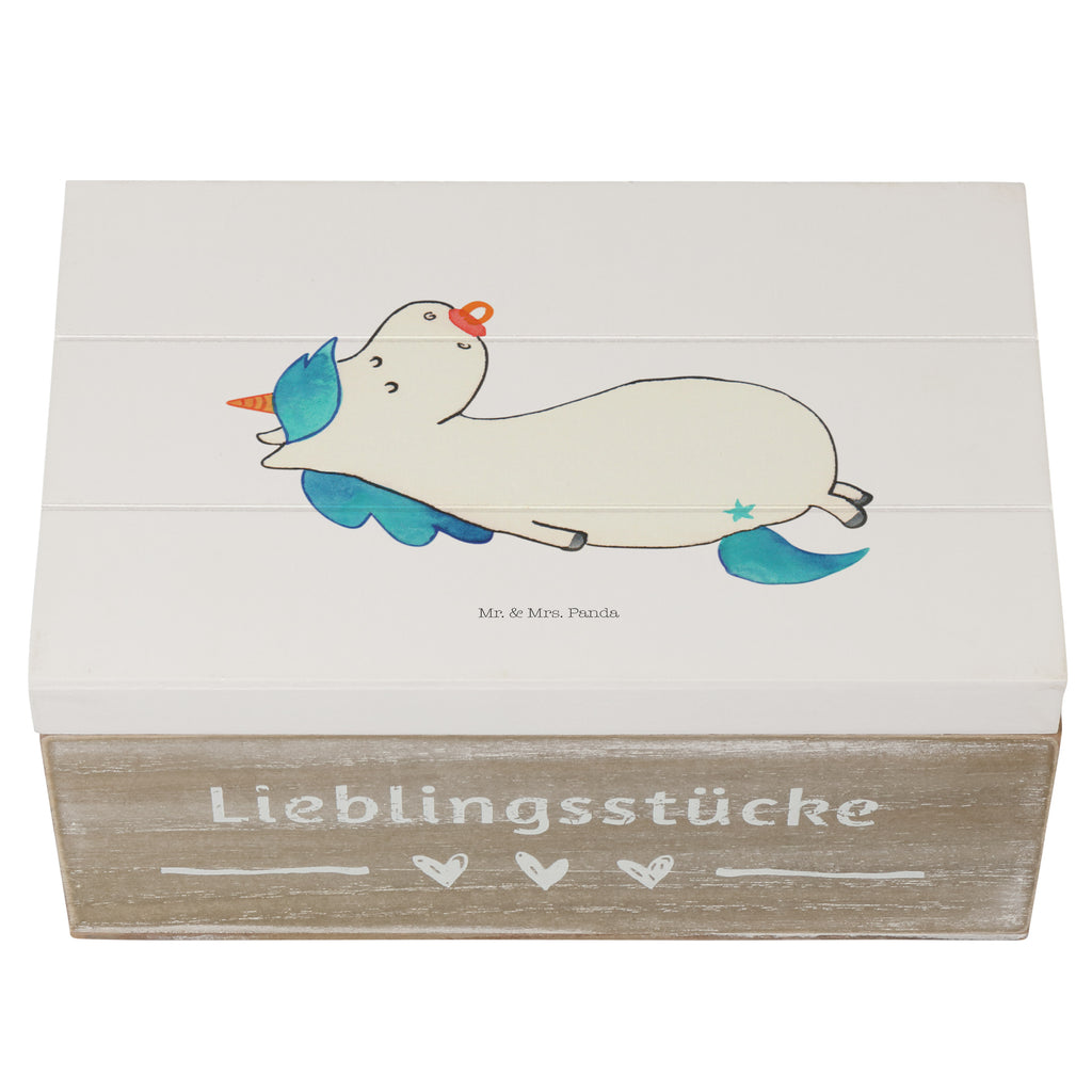 Holzkiste Einhorn Schnullie Holzkiste, Kiste, Schatzkiste, Truhe, Schatulle, XXL, Erinnerungsbox, Erinnerungskiste, Dekokiste, Aufbewahrungsbox, Einhorn, Einhörner, Einhorn Deko, Pegasus, Unicorn, Baby, Kleinkind, Geburt, Geburtstag, Säugling, Schnuller, Geschenk Geburt, Mutter, Mama