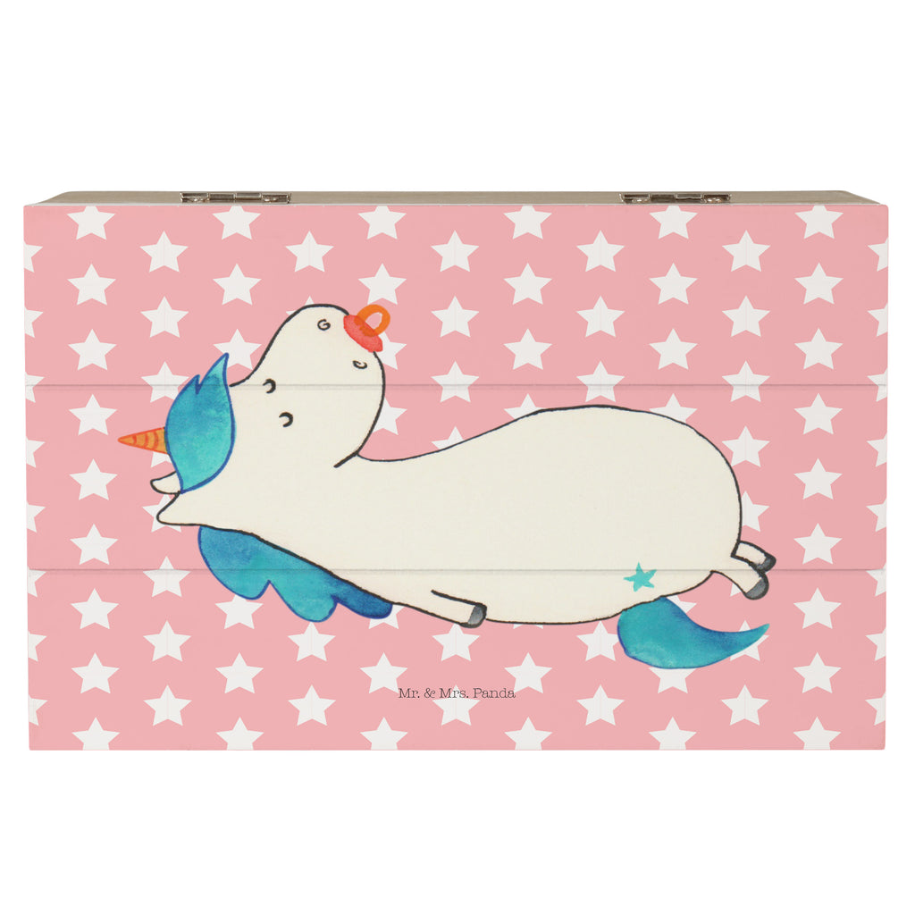 Holzkiste Einhorn Schnullie Holzkiste, Kiste, Schatzkiste, Truhe, Schatulle, XXL, Erinnerungsbox, Erinnerungskiste, Dekokiste, Aufbewahrungsbox, Einhorn, Einhörner, Einhorn Deko, Pegasus, Unicorn, Baby, Kleinkind, Geburt, Geburtstag, Säugling, Schnuller, Geschenk Geburt, Mutter, Mama