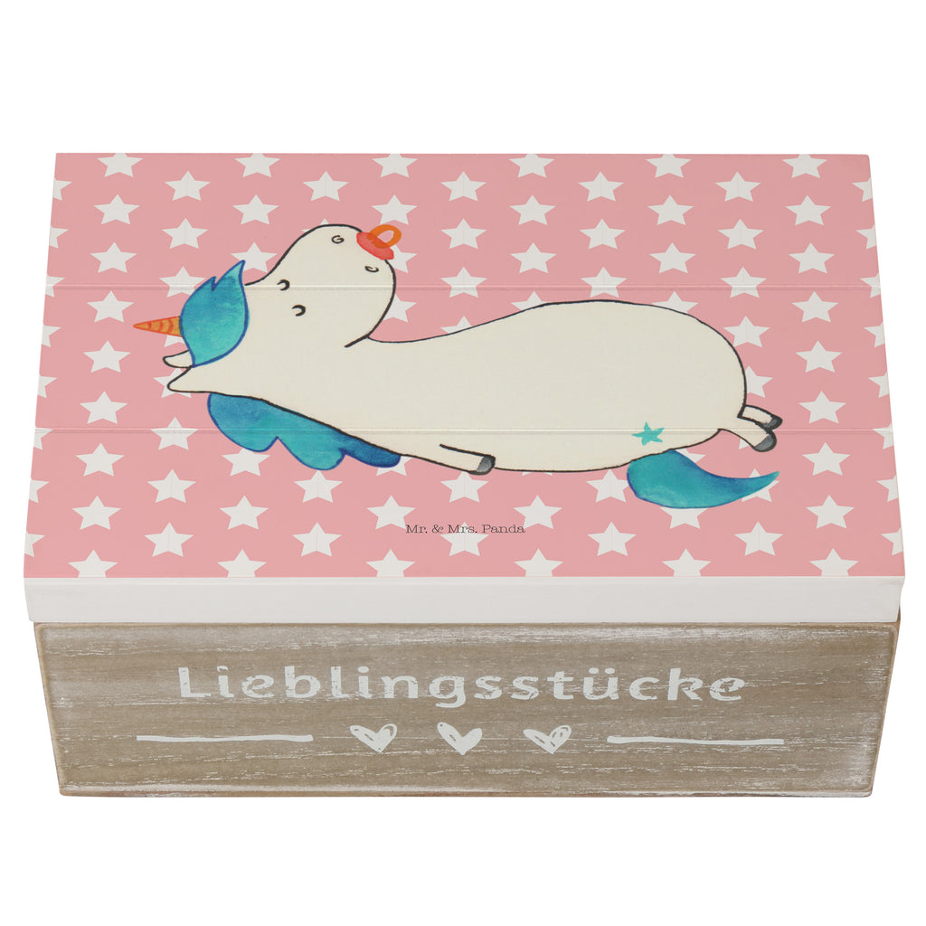 Holzkiste Einhorn Schnullie Holzkiste, Kiste, Schatzkiste, Truhe, Schatulle, XXL, Erinnerungsbox, Erinnerungskiste, Dekokiste, Aufbewahrungsbox, Einhorn, Einhörner, Einhorn Deko, Pegasus, Unicorn, Baby, Kleinkind, Geburt, Geburtstag, Säugling, Schnuller, Geschenk Geburt, Mutter, Mama