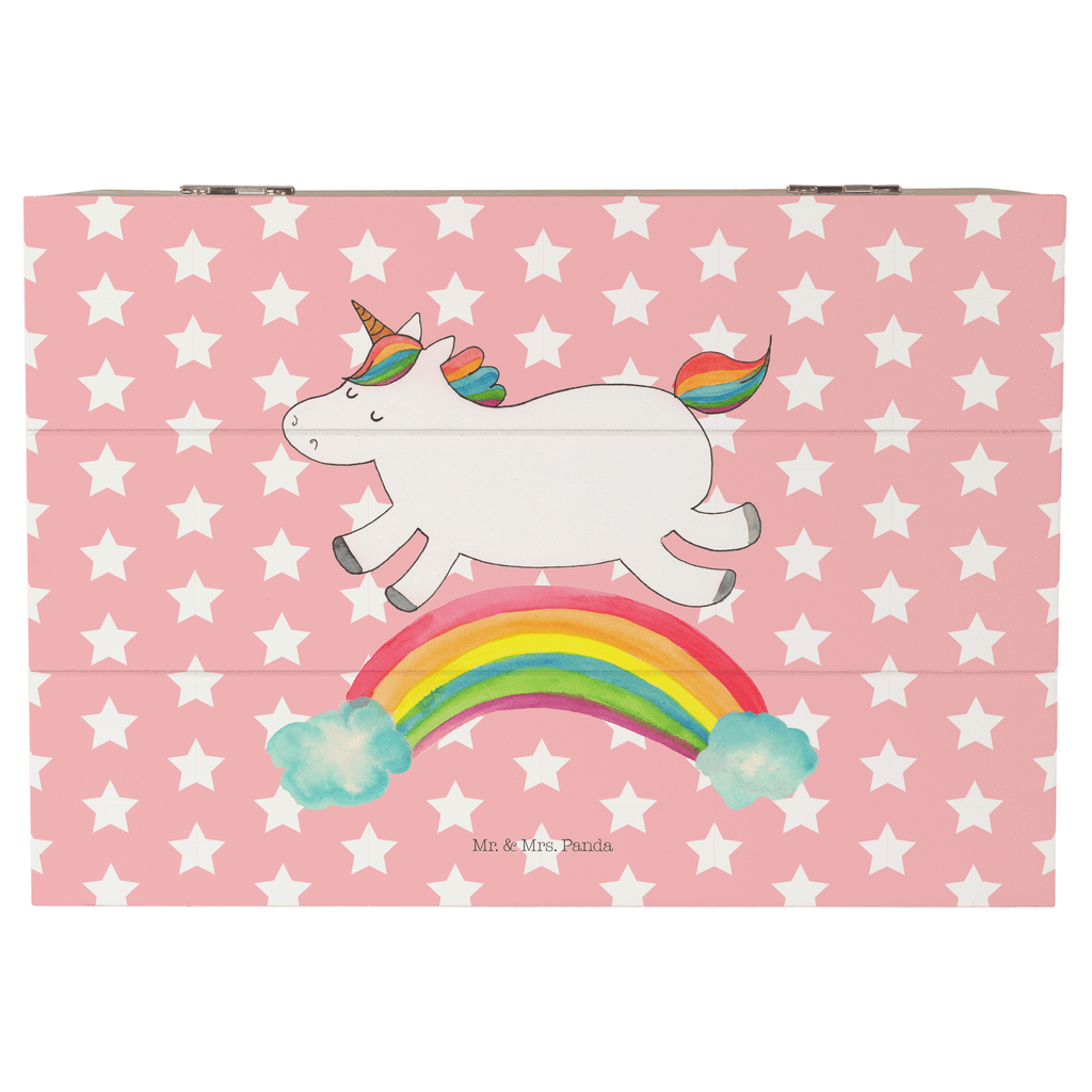 Holzkiste Einhorn Regenbogen Holzkiste, Kiste, Schatzkiste, Truhe, Schatulle, XXL, Erinnerungsbox, Erinnerungskiste, Dekokiste, Aufbewahrungsbox, Einhorn, Einhörner, Einhorn Deko, Pegasus, Unicorn, Regenbogen, Glitzer, Einhornpower, Erwachsenwerden, Einhornautobahn