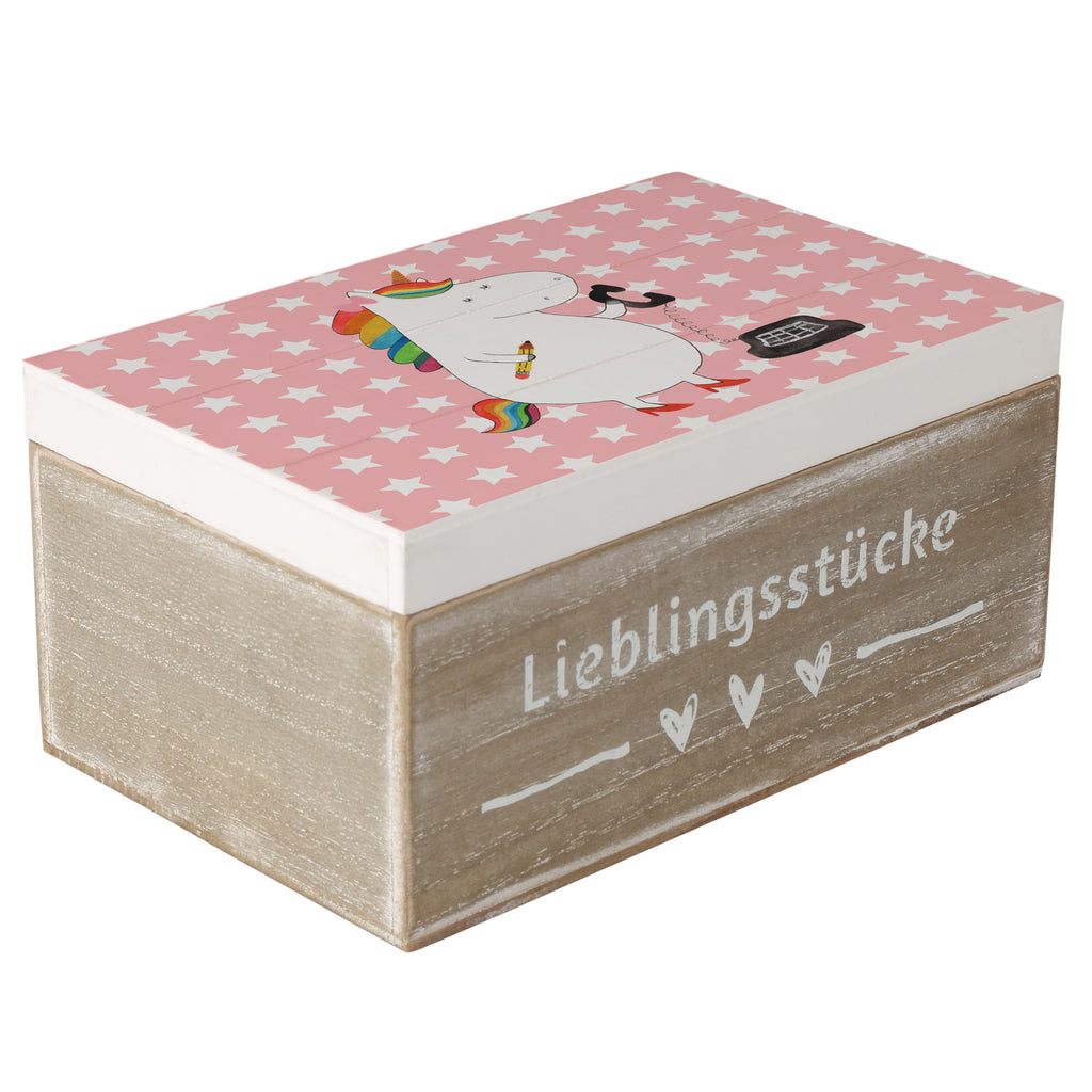 Holzkiste Einhorn Sekretärin Holzkiste, Kiste, Schatzkiste, Truhe, Schatulle, XXL, Erinnerungsbox, Erinnerungskiste, Dekokiste, Aufbewahrungsbox, Einhorn, Einhörner, Einhorn Deko, Pegasus, Unicorn, Sekretärin, Büro, Rechtsanwältin, Rechtsanwaltsgehilfin, Steuerbüro, Steuerkanzlei, Bürokraft, Bürohilfe
