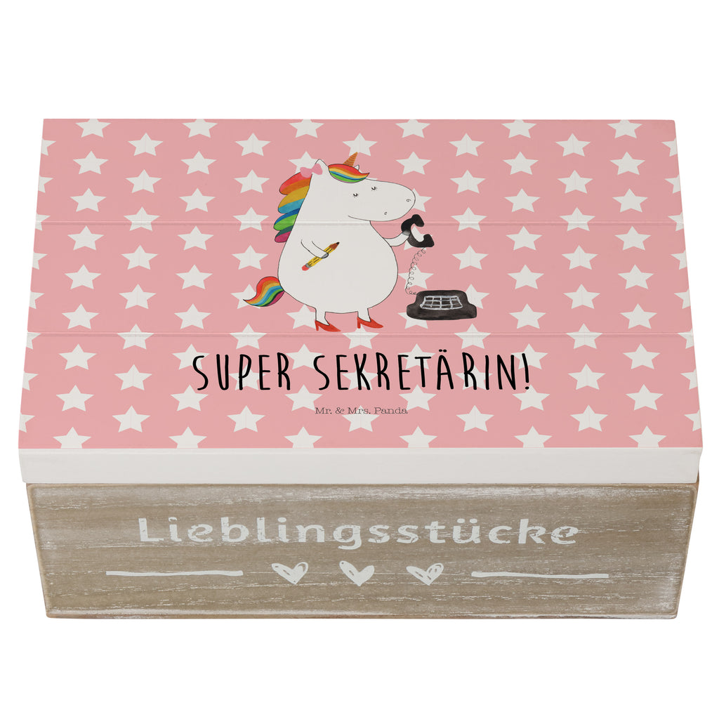 Holzkiste Einhorn Sekretärin Holzkiste, Kiste, Schatzkiste, Truhe, Schatulle, XXL, Erinnerungsbox, Erinnerungskiste, Dekokiste, Aufbewahrungsbox, Einhorn, Einhörner, Einhorn Deko, Pegasus, Unicorn, Sekretärin, Büro, Rechtsanwältin, Rechtsanwaltsgehilfin, Steuerbüro, Steuerkanzlei, Bürokraft, Bürohilfe