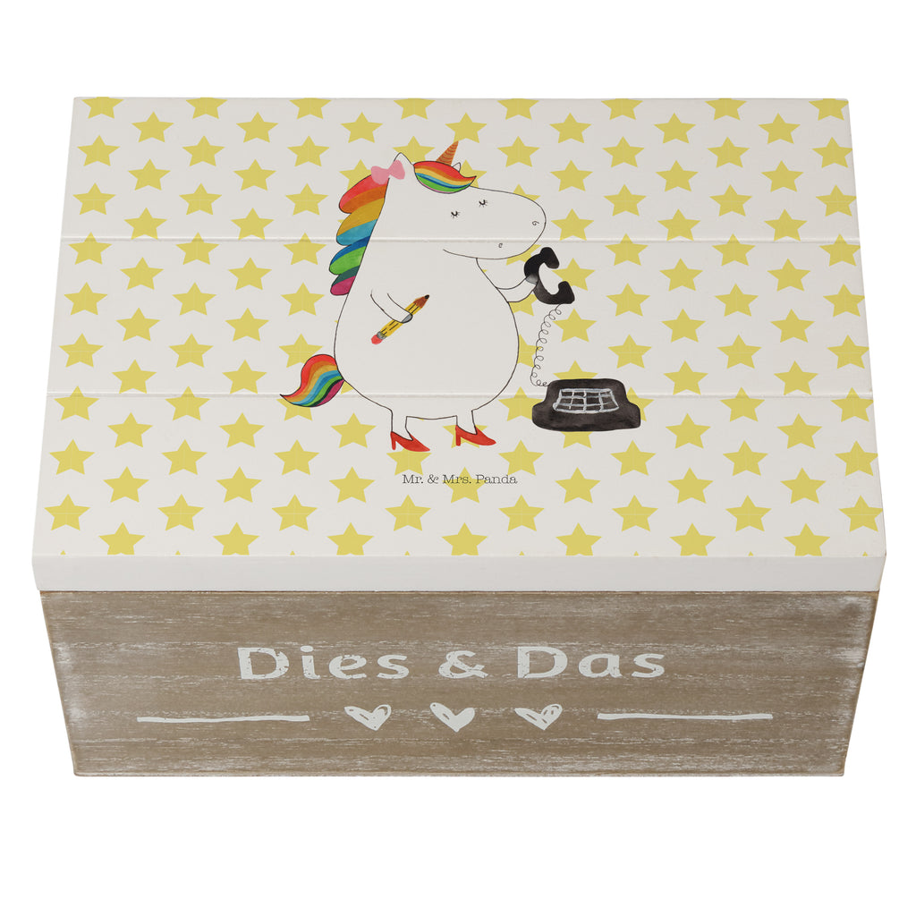 Holzkiste Einhorn Sekretärin Holzkiste, Kiste, Schatzkiste, Truhe, Schatulle, XXL, Erinnerungsbox, Erinnerungskiste, Dekokiste, Aufbewahrungsbox, Einhorn, Einhörner, Einhorn Deko, Pegasus, Unicorn, Sekretärin, Büro, Rechtsanwältin, Rechtsanwaltsgehilfin, Steuerbüro, Steuerkanzlei, Bürokraft, Bürohilfe