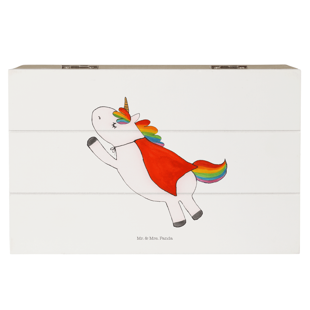 Holzkiste Einhorn Super Holzkiste, Kiste, Schatzkiste, Truhe, Schatulle, XXL, Erinnerungsbox, Erinnerungskiste, Dekokiste, Aufbewahrungsbox, Einhorn, Einhörner, Einhorn Deko, Pegasus, Unicorn, Traummann, Superheld, Held, Freundin, Geschenk, Girl, Mädchen