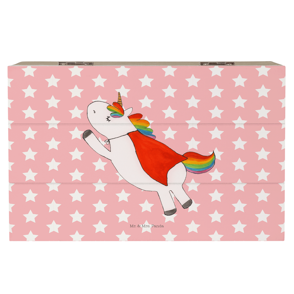 Holzkiste Einhorn Super Holzkiste, Kiste, Schatzkiste, Truhe, Schatulle, XXL, Erinnerungsbox, Erinnerungskiste, Dekokiste, Aufbewahrungsbox, Einhorn, Einhörner, Einhorn Deko, Pegasus, Unicorn, Traummann, Superheld, Held, Freundin, Geschenk, Girl, Mädchen