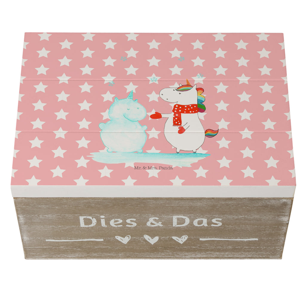 Holzkiste Einhorn Schneemann Holzkiste, Kiste, Schatzkiste, Truhe, Schatulle, XXL, Erinnerungsbox, Erinnerungskiste, Dekokiste, Aufbewahrungsbox, Einhorn, Einhörner, Einhorn Deko, Pegasus, Unicorn, Schneemann, Winter, Schnee, Kuchen, Weihnachten, kalt, Mütze, Handschuhe, X-Mas