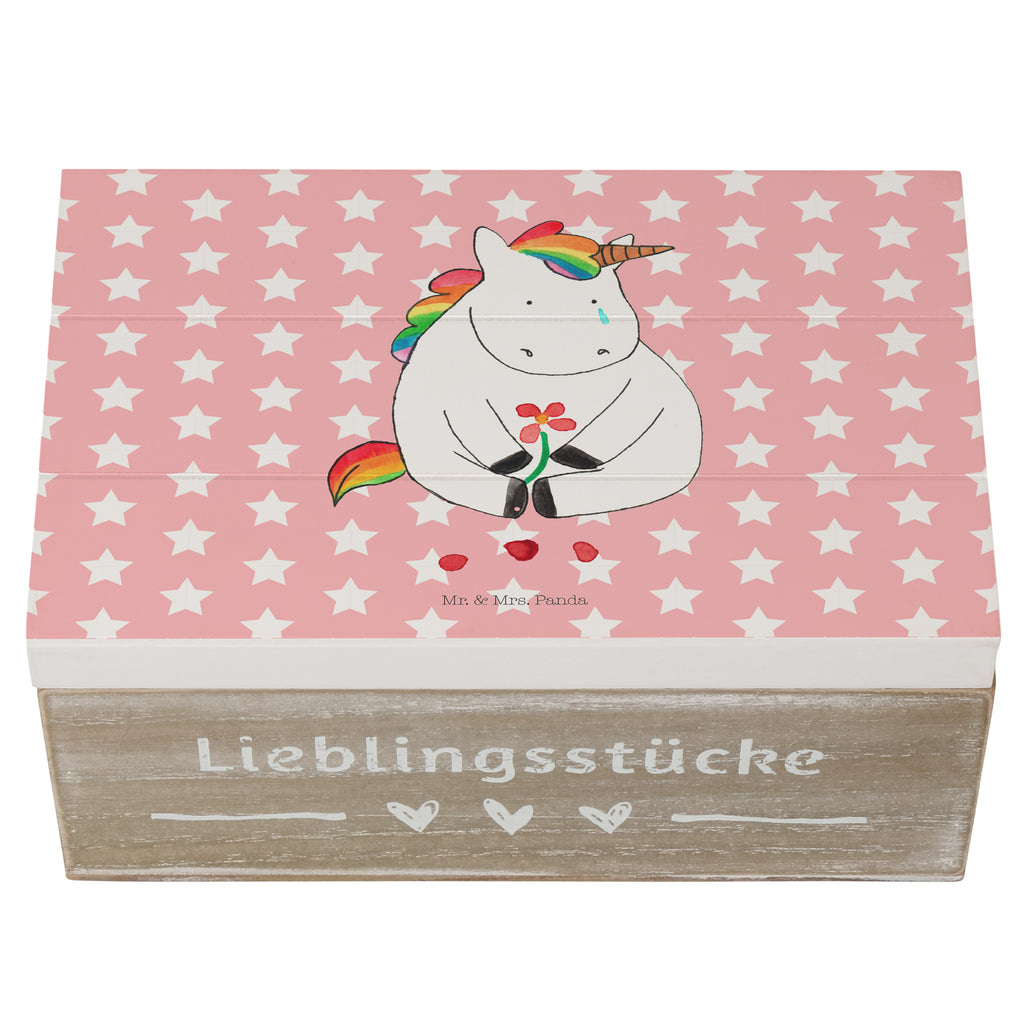 Holzkiste Einhorn Traurig Holzkiste, Kiste, Schatzkiste, Truhe, Schatulle, XXL, Erinnerungsbox, Erinnerungskiste, Dekokiste, Aufbewahrungsbox, Einhorn, Einhörner, Einhorn Deko, Pegasus, Unicorn, Glitzer, Trösten. Freundschaft, Freunde, Liebe, Trauer, Grußkarte, Blume