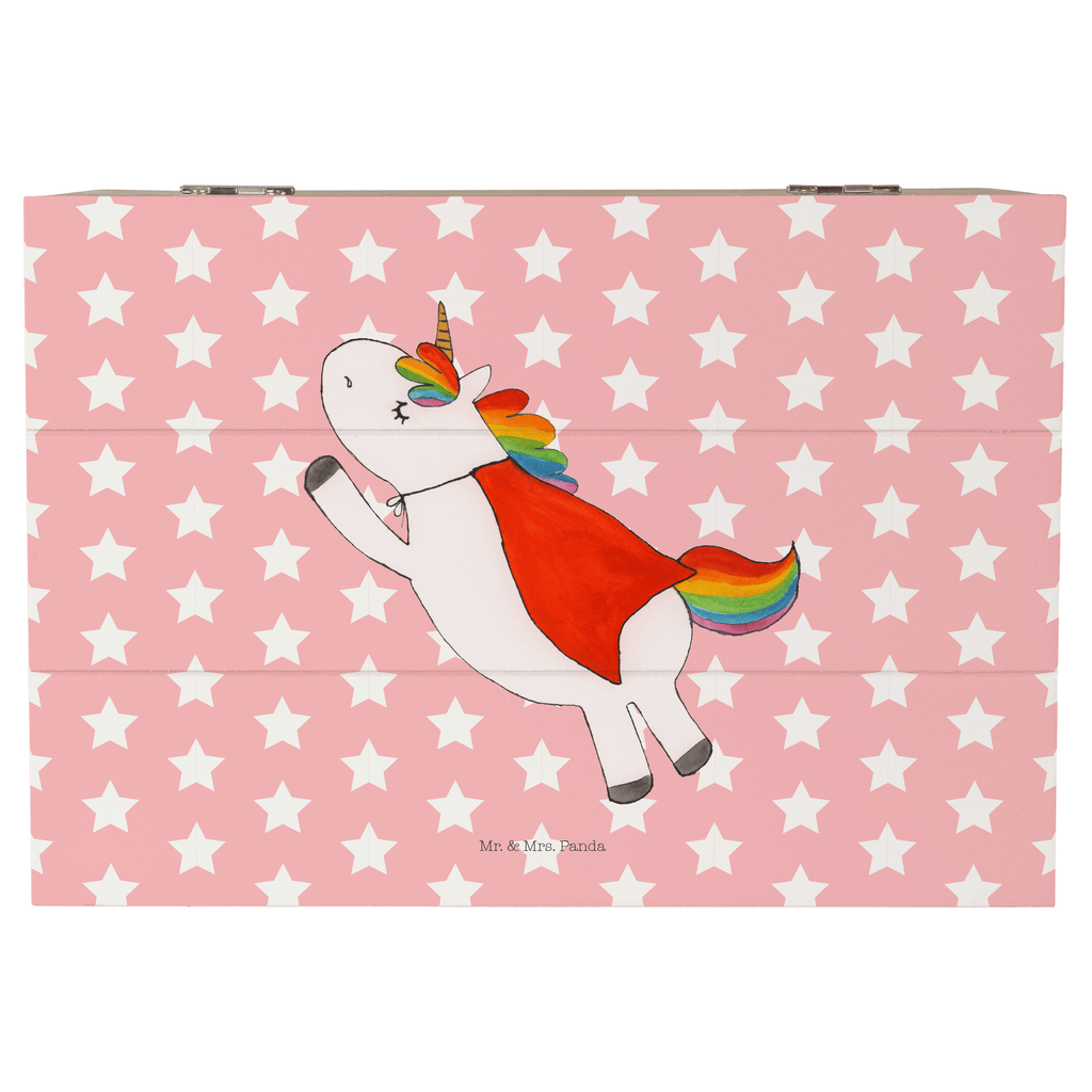 Holzkiste Einhorn Super Holzkiste, Kiste, Schatzkiste, Truhe, Schatulle, XXL, Erinnerungsbox, Erinnerungskiste, Dekokiste, Aufbewahrungsbox, Einhorn, Einhörner, Einhorn Deko, Pegasus, Unicorn, Traummann, Superheld, Held, Freundin, Geschenk, Girl, Mädchen